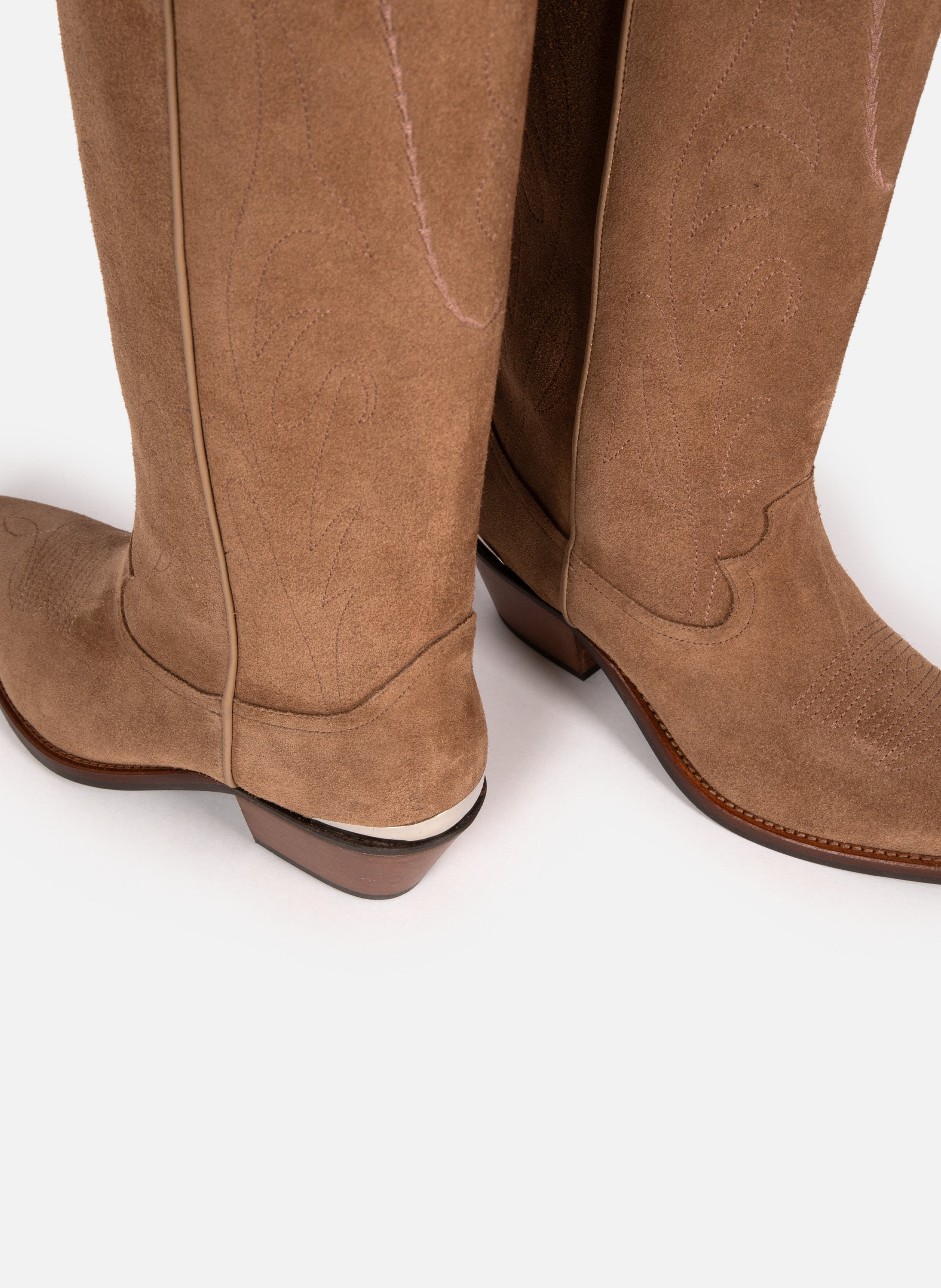 Bottes western THE KOOPLES Marron