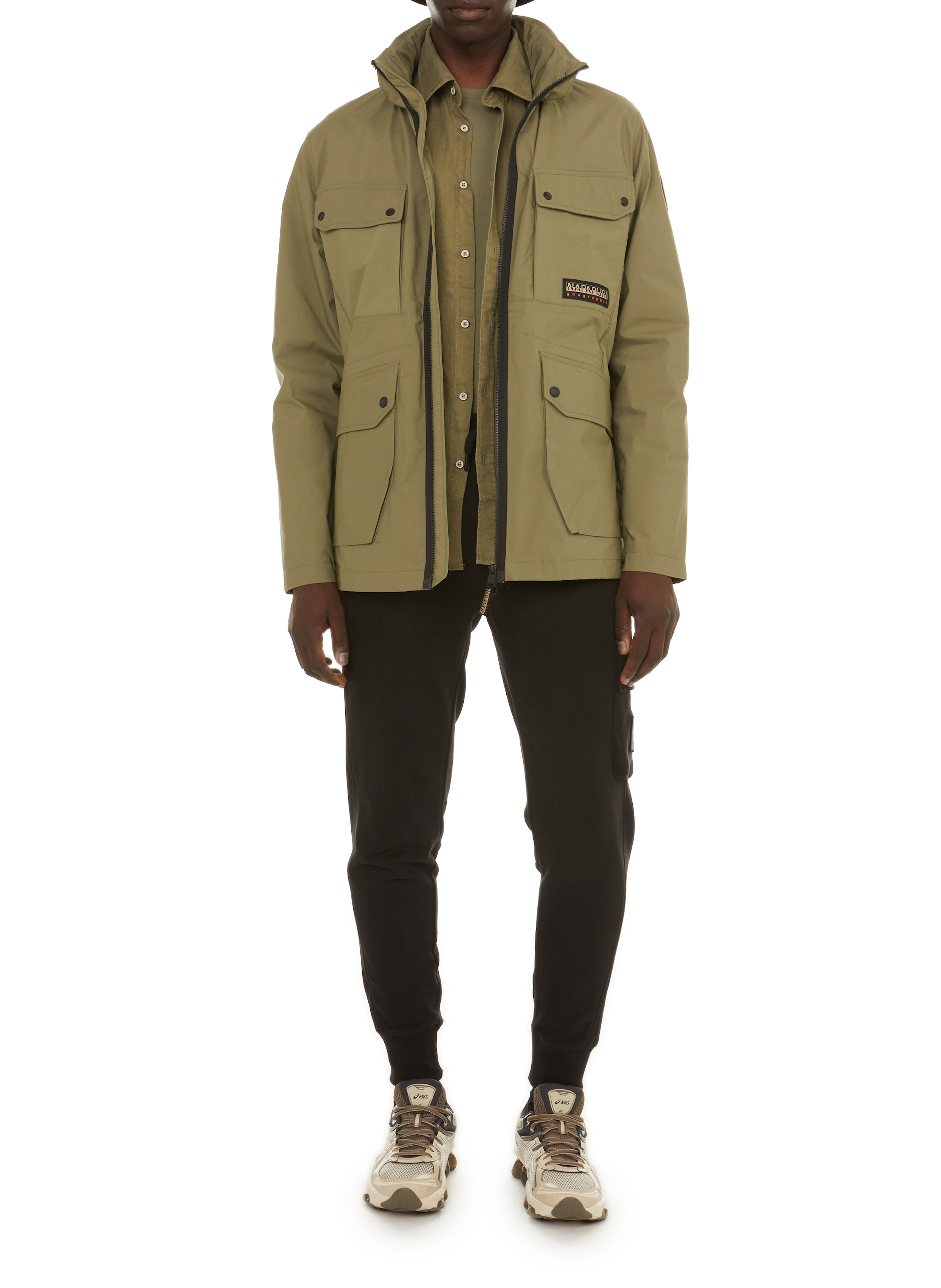 Embroidered Bob Logo OFF-WHITE Black