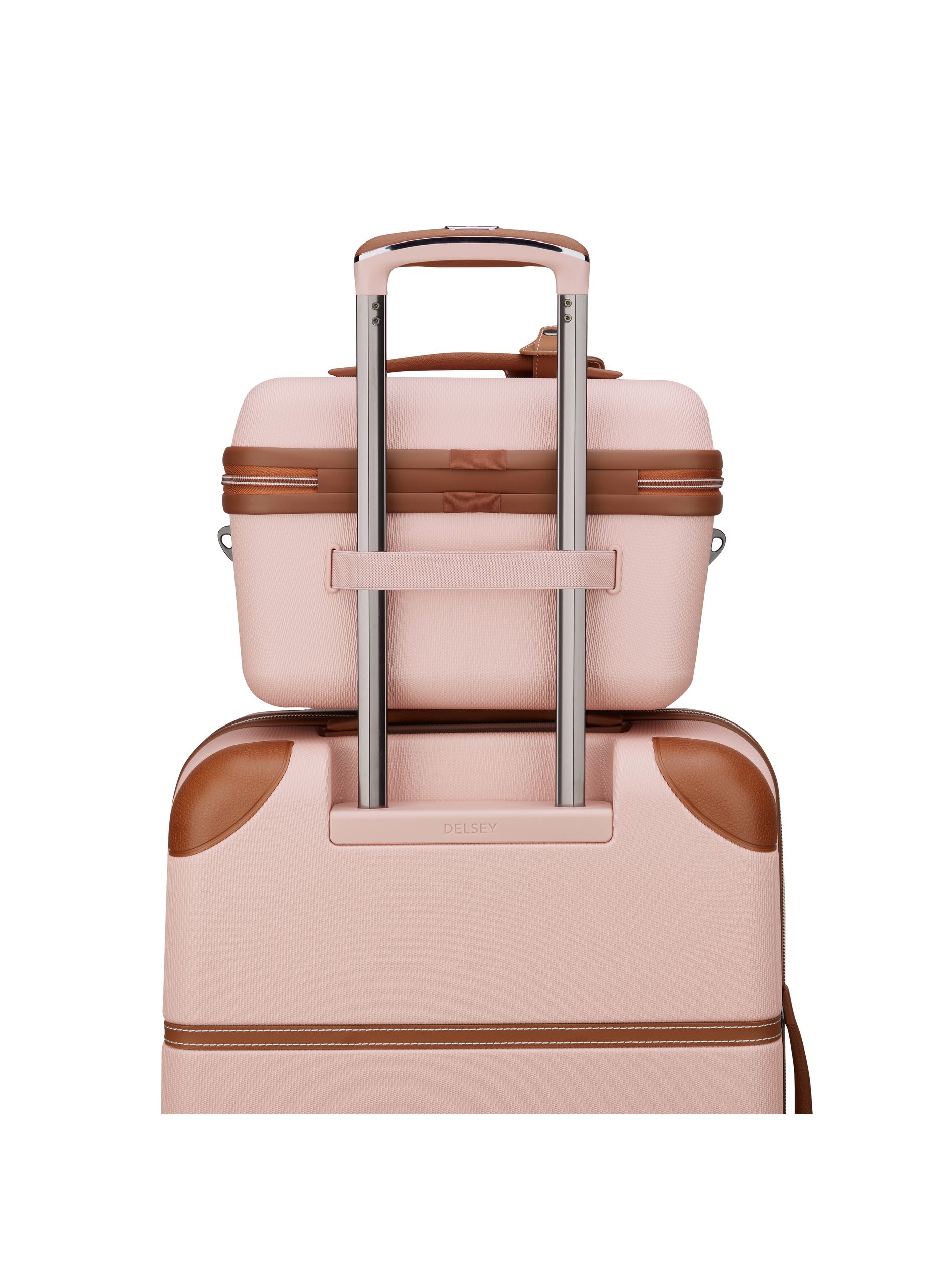 Beauty-case  rigide taille xs - chatelet air 2.0 DELSEY PARIS Rose