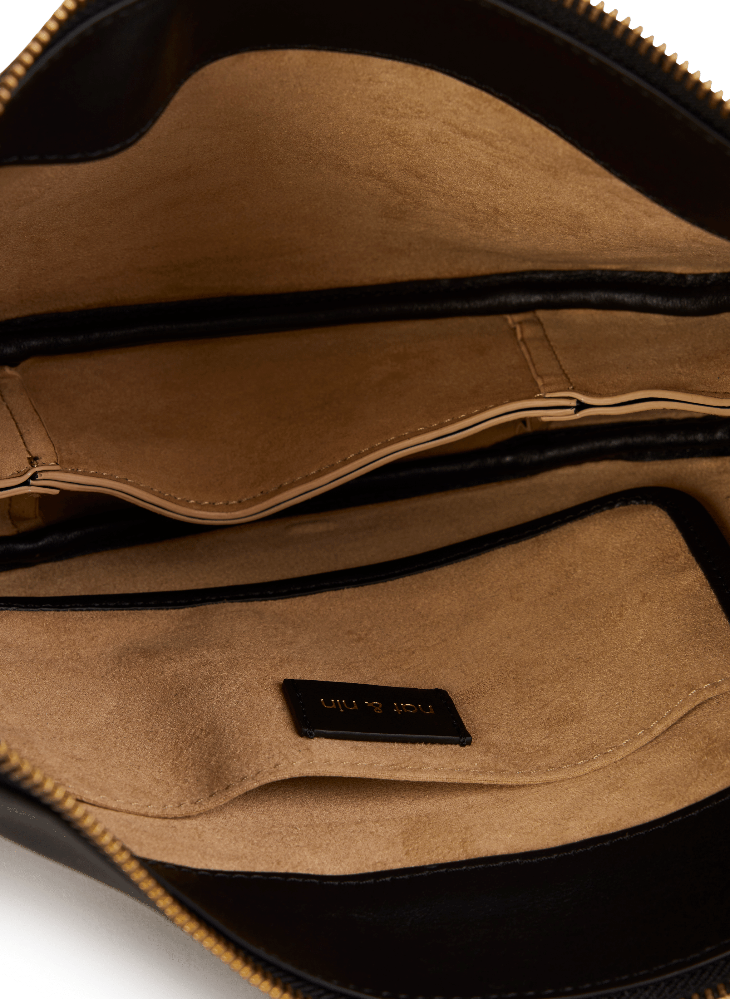 Moon Shoulder Bag NAT & NIN Black