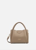 Small handbag - Ida Double  Taupe - in - or