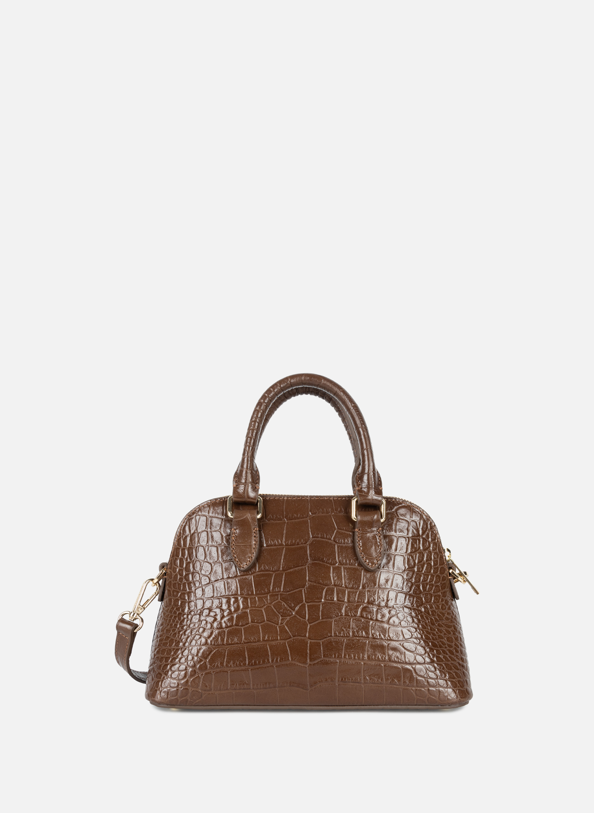Sac demi lune - exo LANCASTER Marron