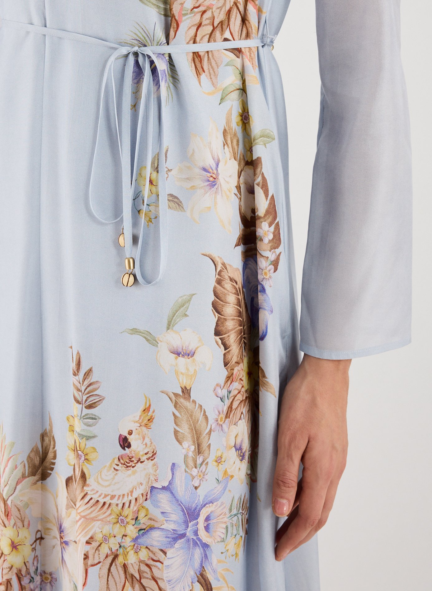 Robe midi Coco Billow Maxi ZIMMERMANN Multicolore