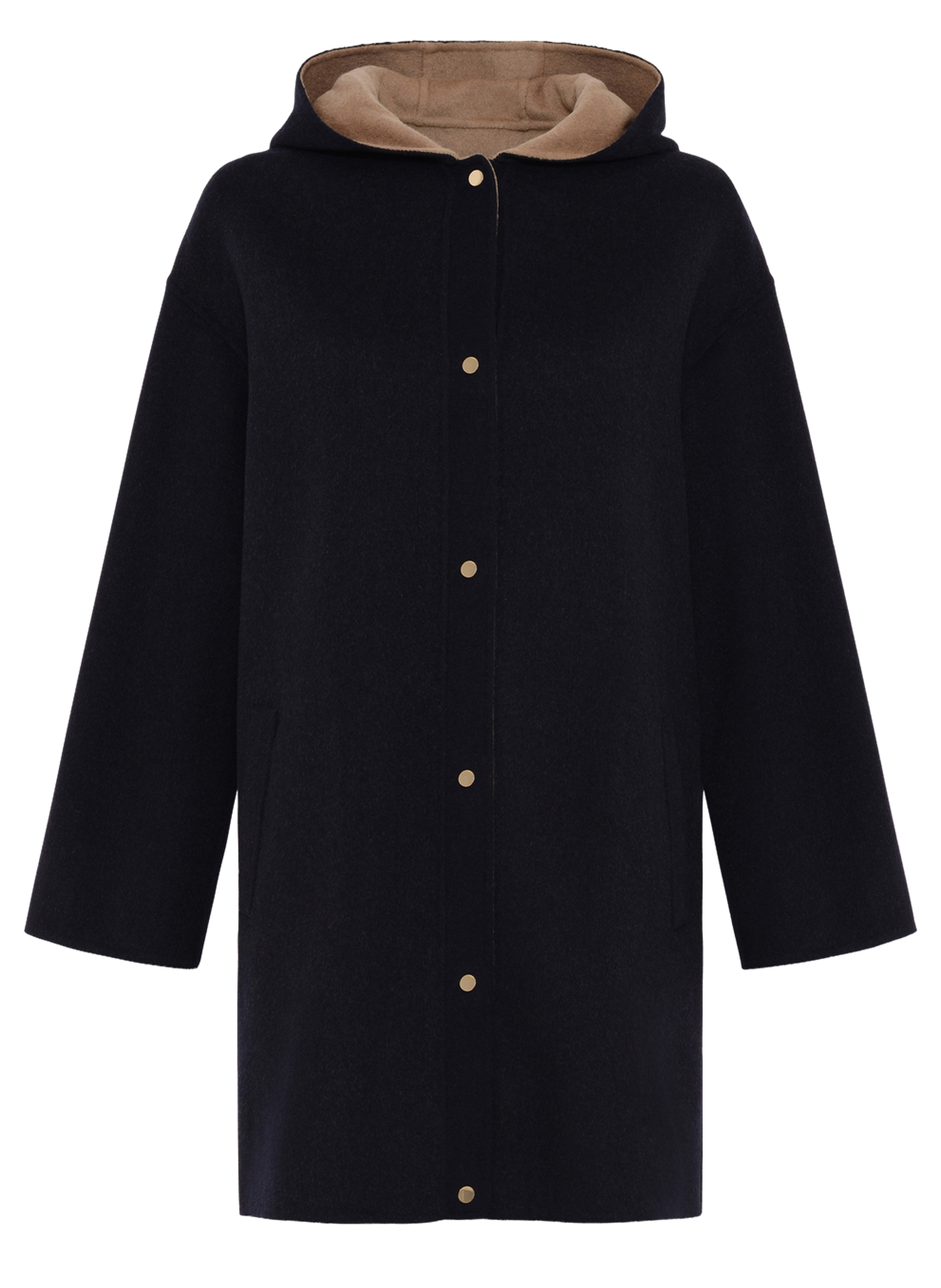 Manteau réversible en laine fine - monica GERARD DAREL Bleu