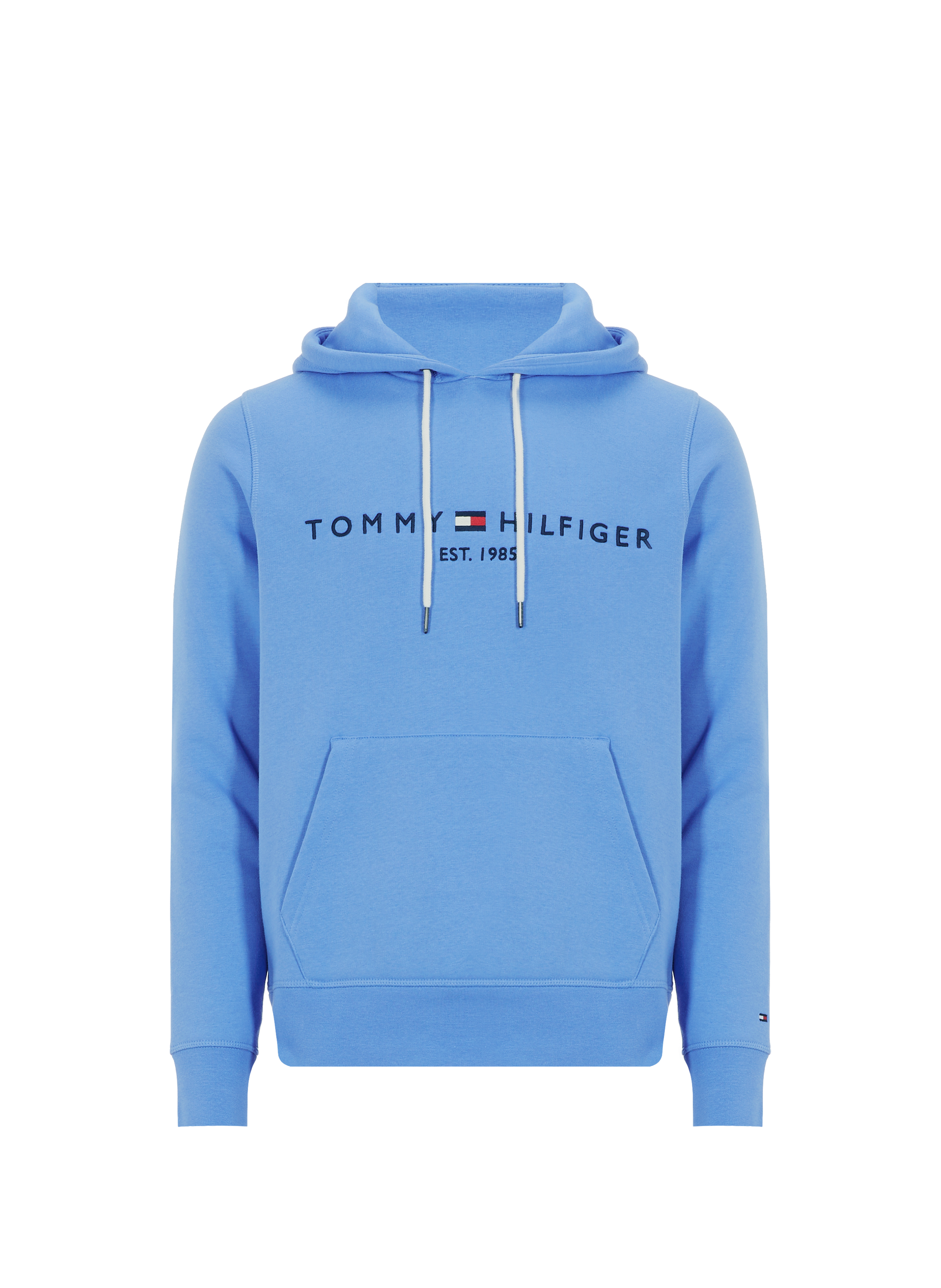 Hoodie en coton TOMMY HILFIGER Bleu