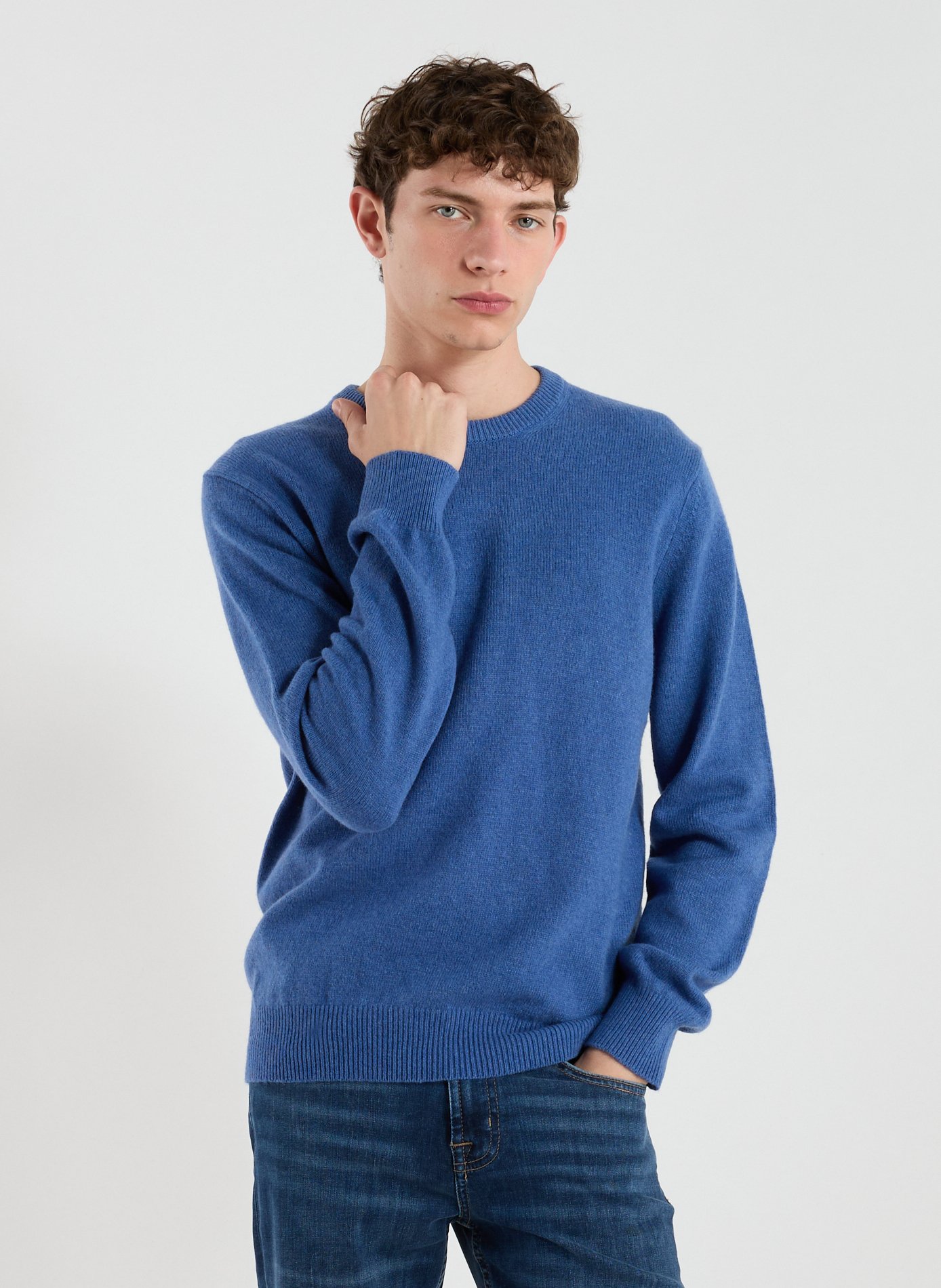 HACKETT Crew-neck jumper Blue