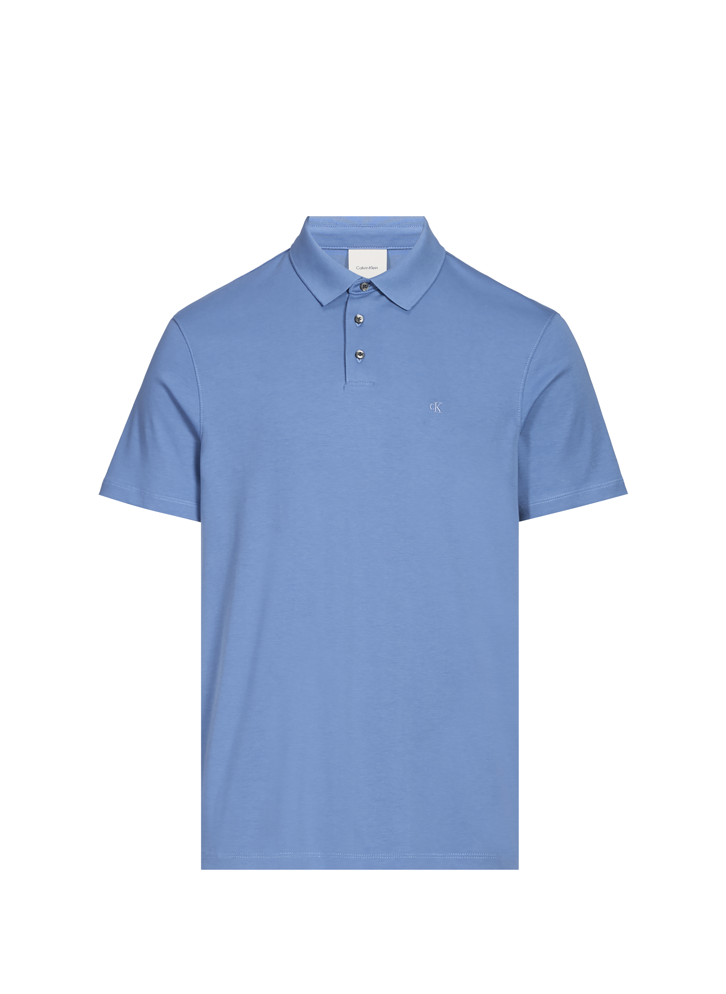 CALVIN KLEIN  Cotton polo shirt  Blue