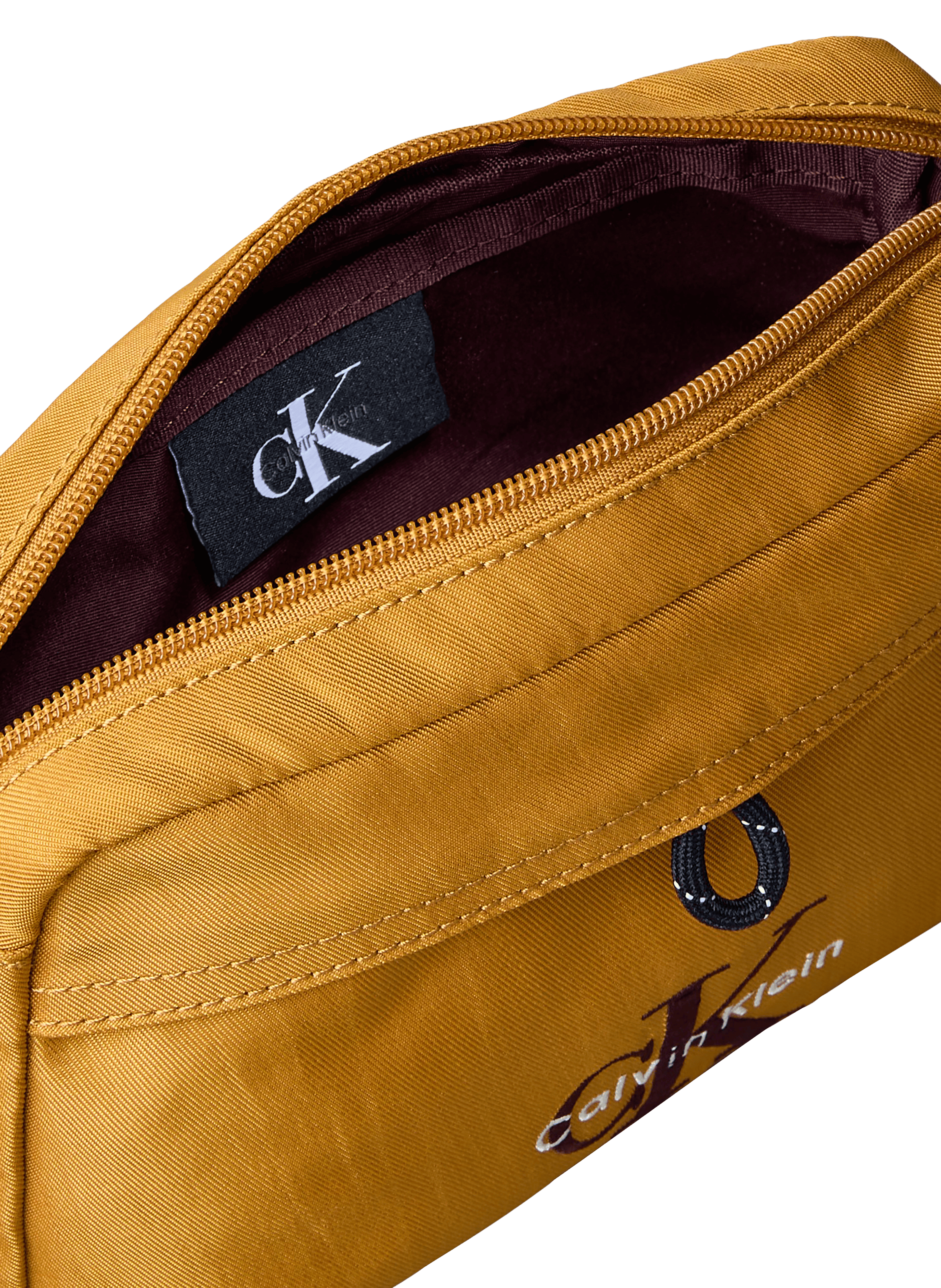 Sacoche bandoulière avec logo CALVIN KLEIN Jaune