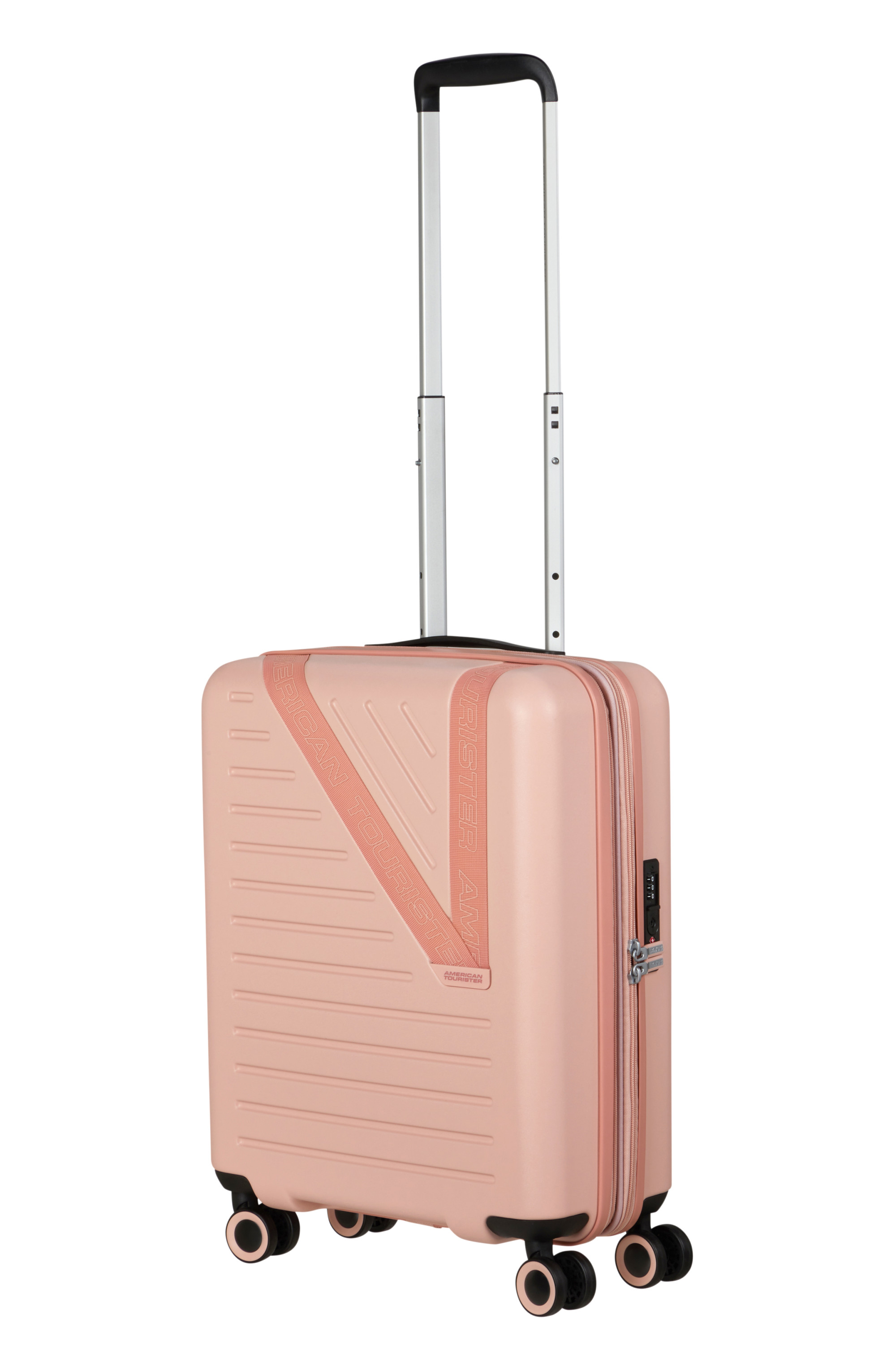 Dynabelt valise 4 roues taille s AMERICAN TOURISTER Rose