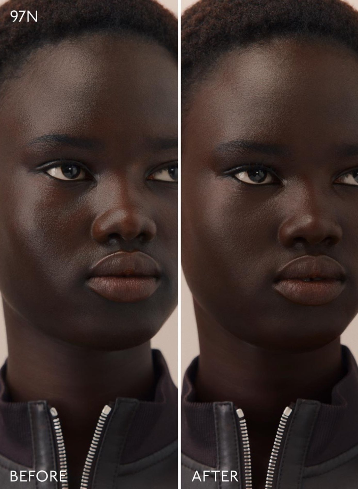 Hermès Plein Air - Matte luminous foundation care HERMÈS Cacao