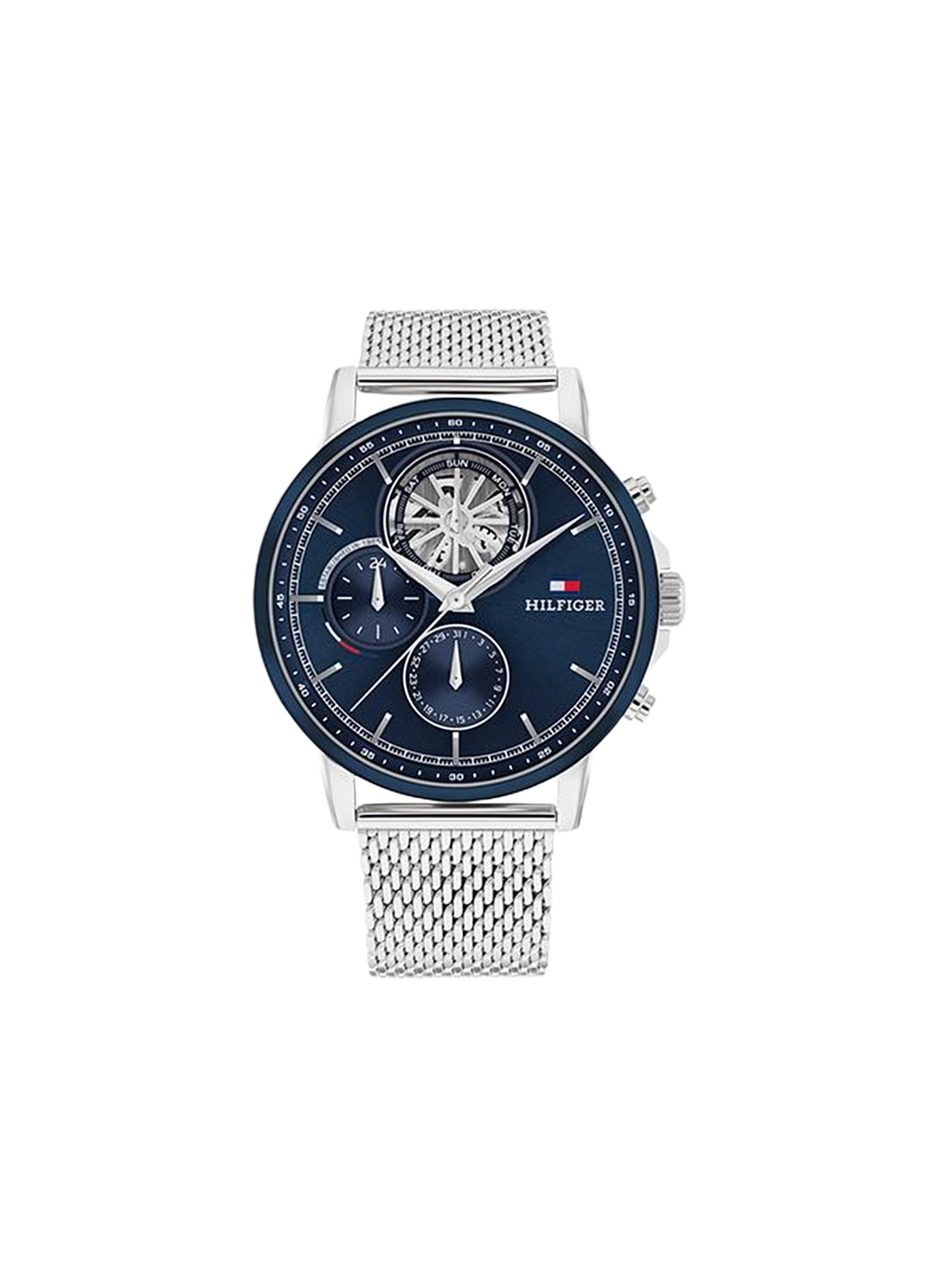 Montre quartz Stewart en acier inoxydable TOMMY HILFIGER MONTRES Argent