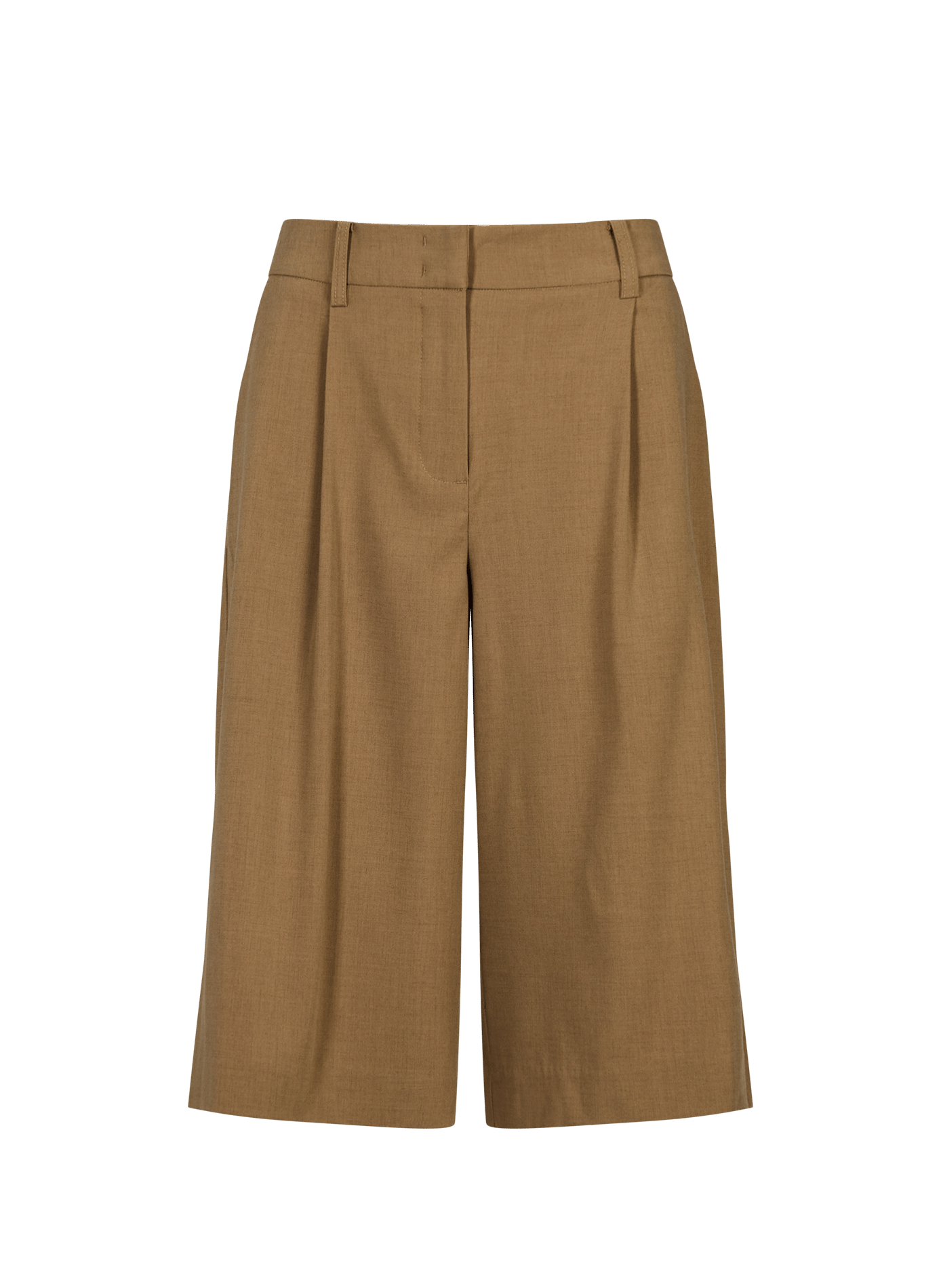 Bermudas Roulambetha de tiro medio alto ROUGE EDIT Marrón