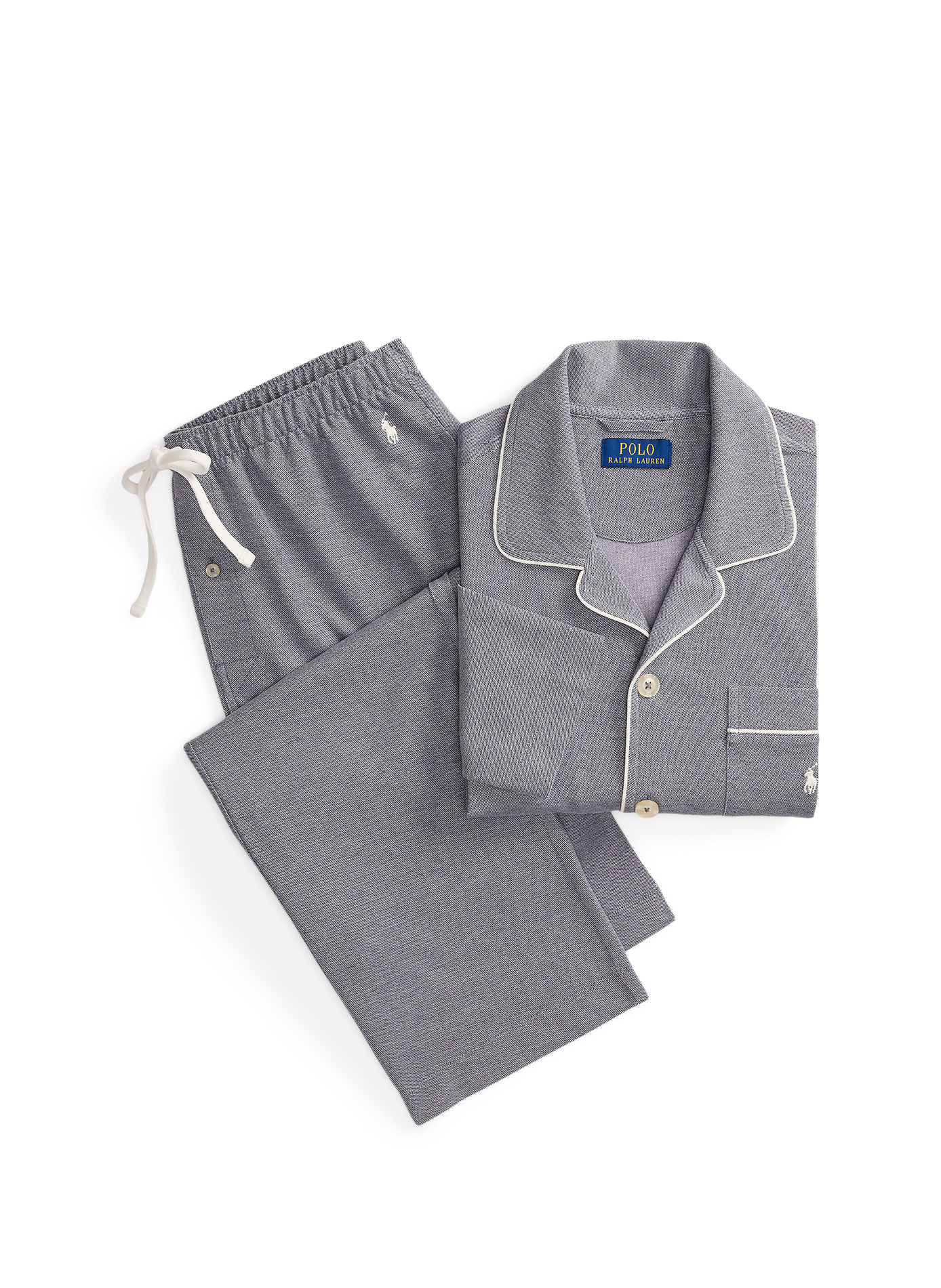 Ensemble de pyjama en coton POLO RALPH LAUREN Bleu