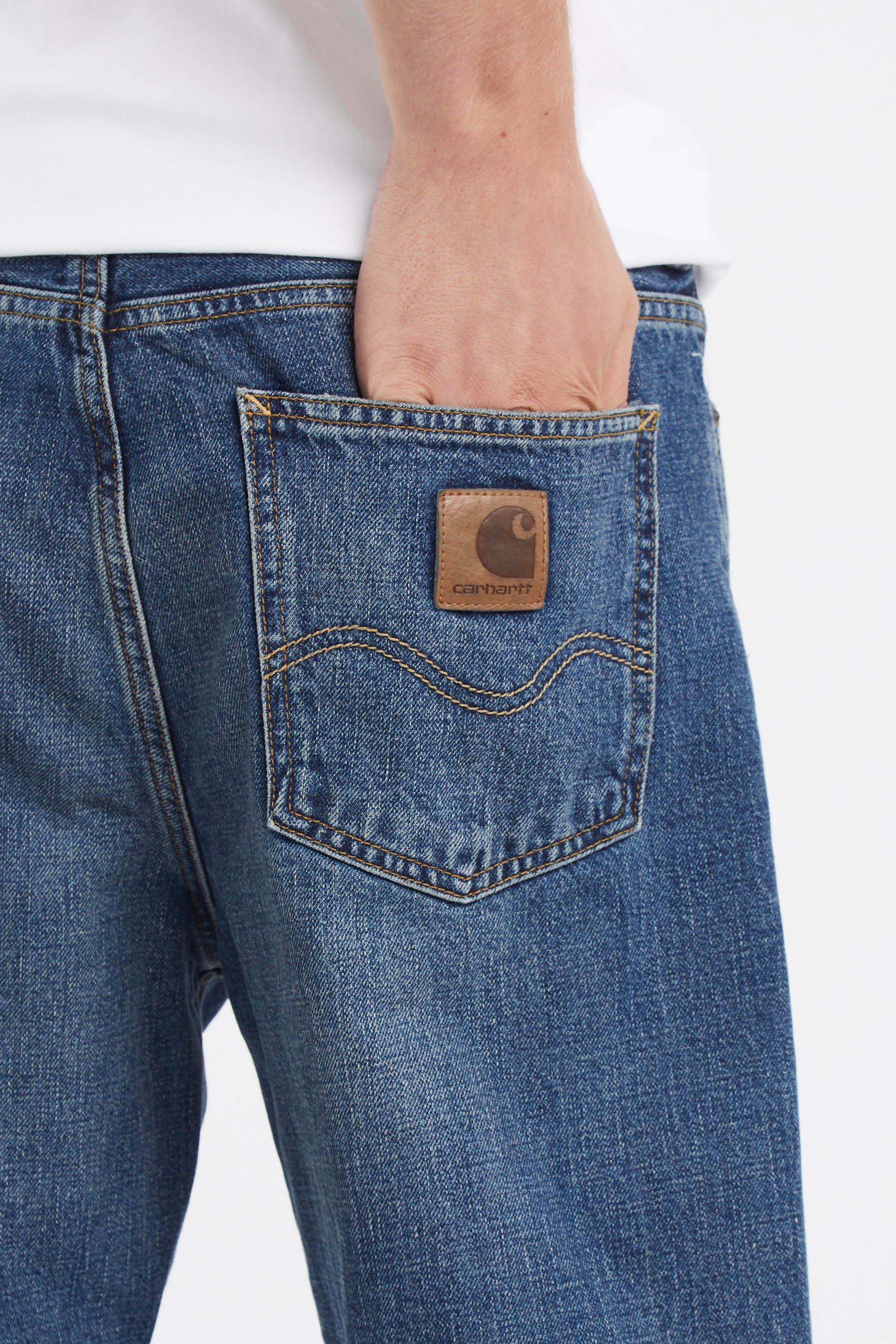 Jean marlow CARHARTT WIP Bleu