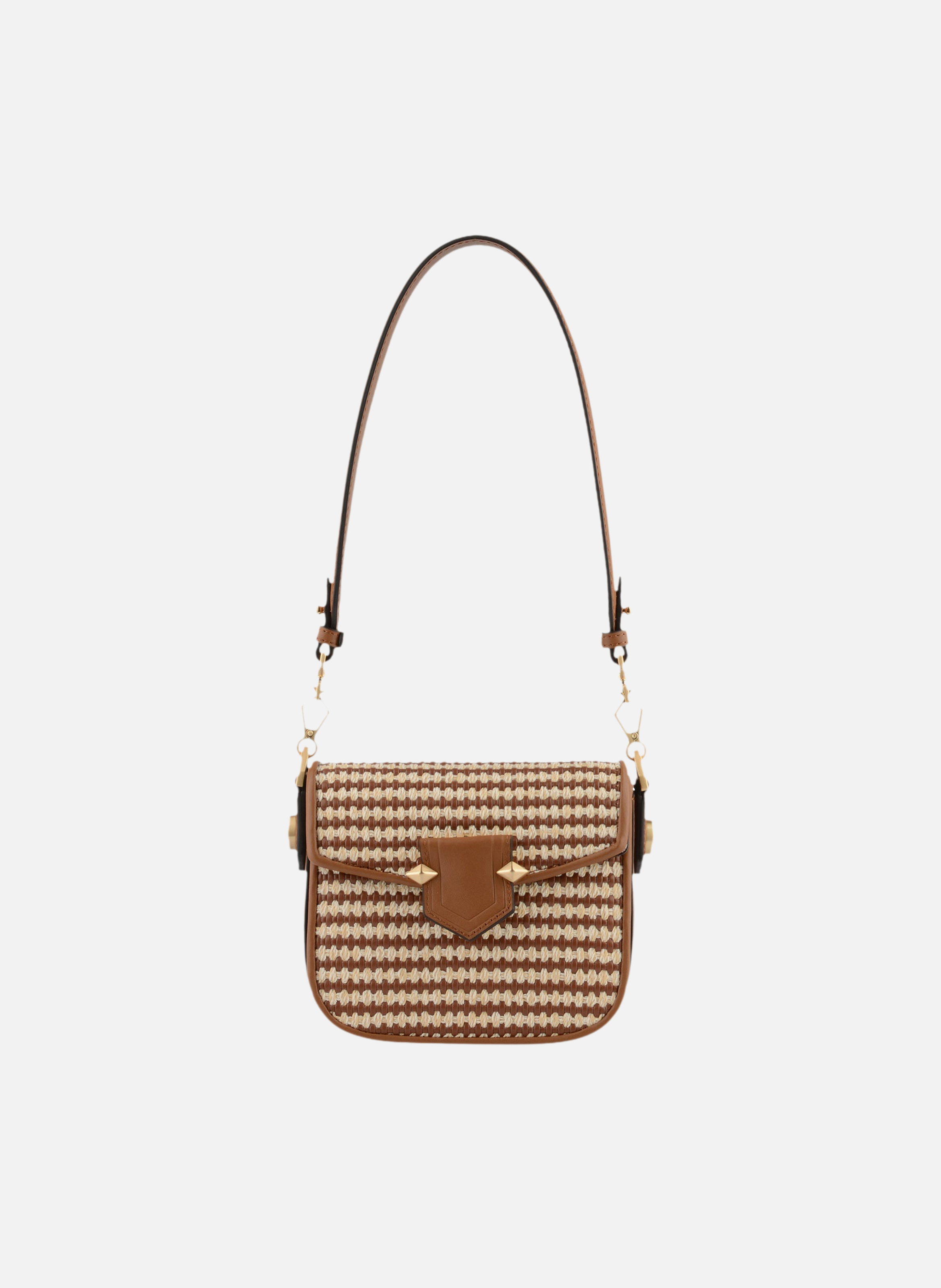 Sèvres tressé | sac porté épaule  Gold