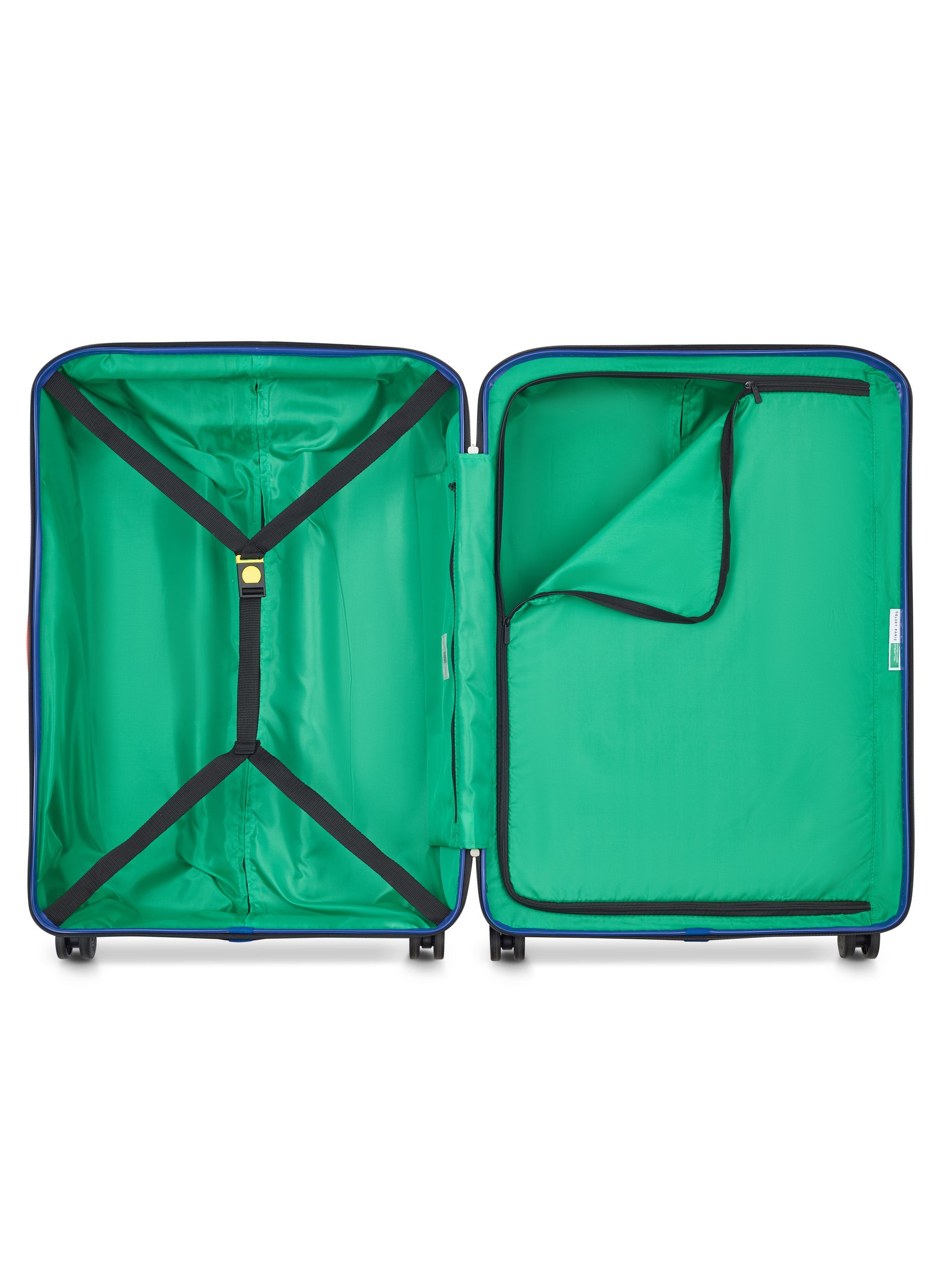 Valise soute rigide taille xl - united DELSEY PARIS Blanc