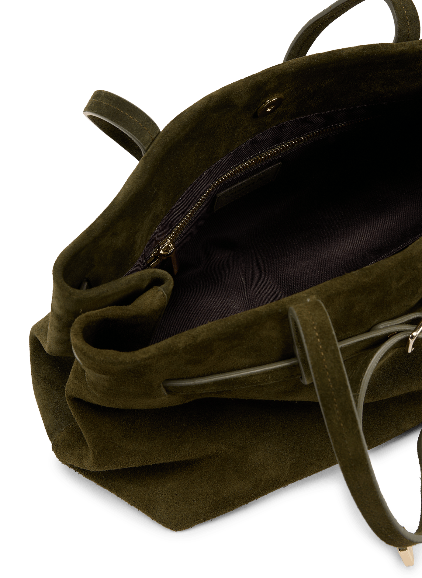 Sac porté épaule Ilen en cuir SAISON 1865 Kaki