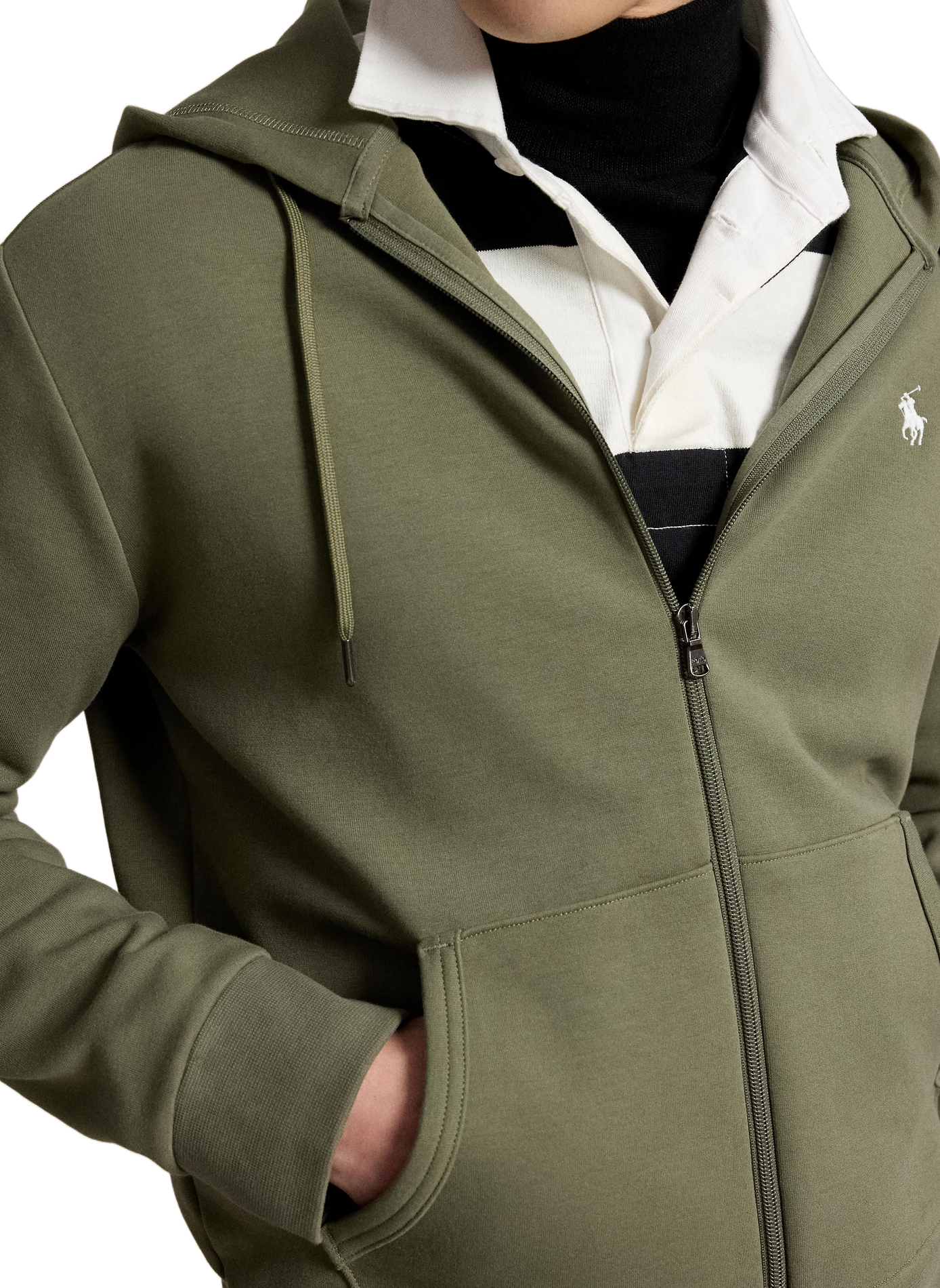 Hoodie avec fermeture à glissière | Vert POLO RALPH LAUREN Homme