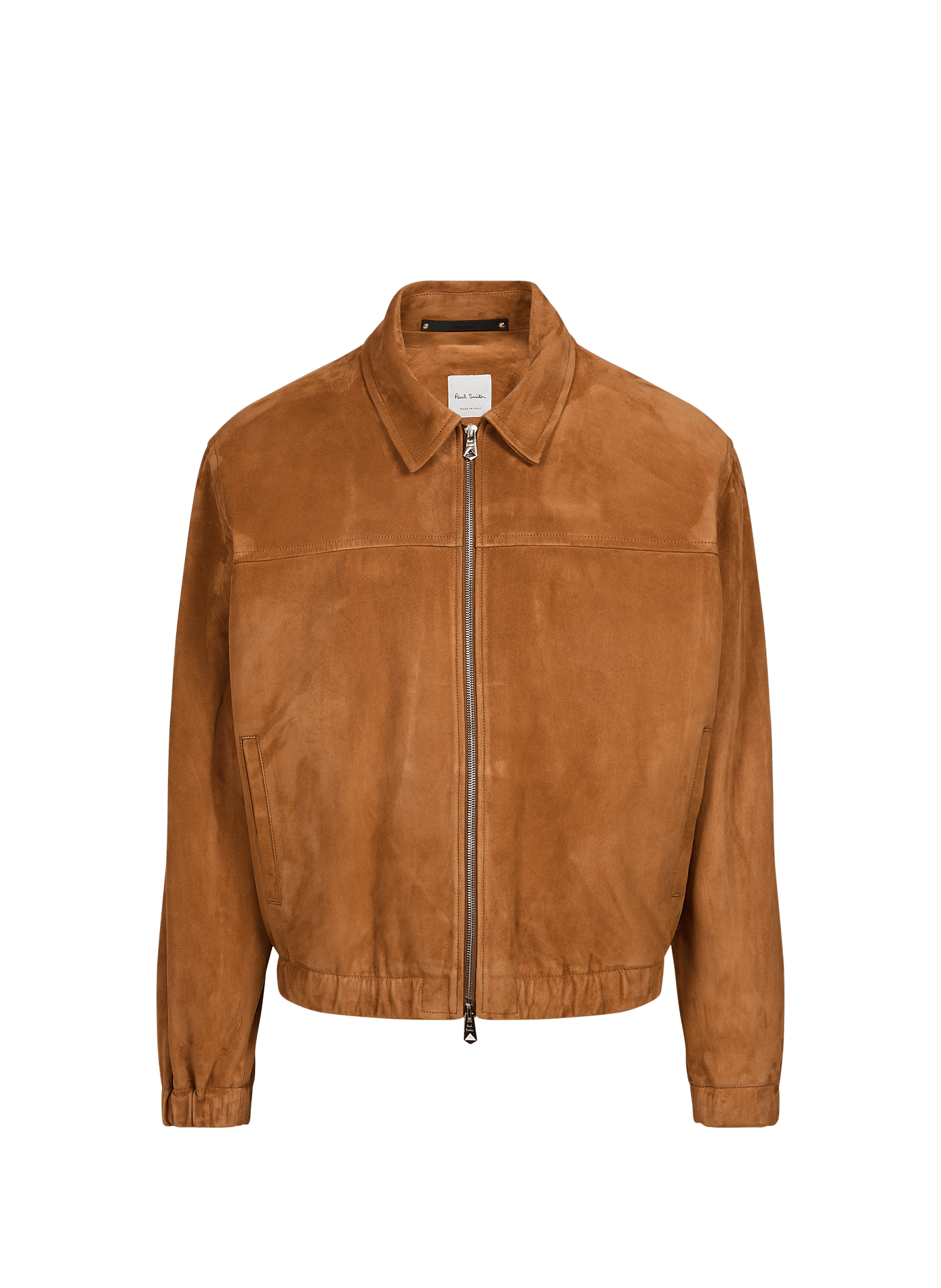 Veste en cuir PAUL SMITH Marron