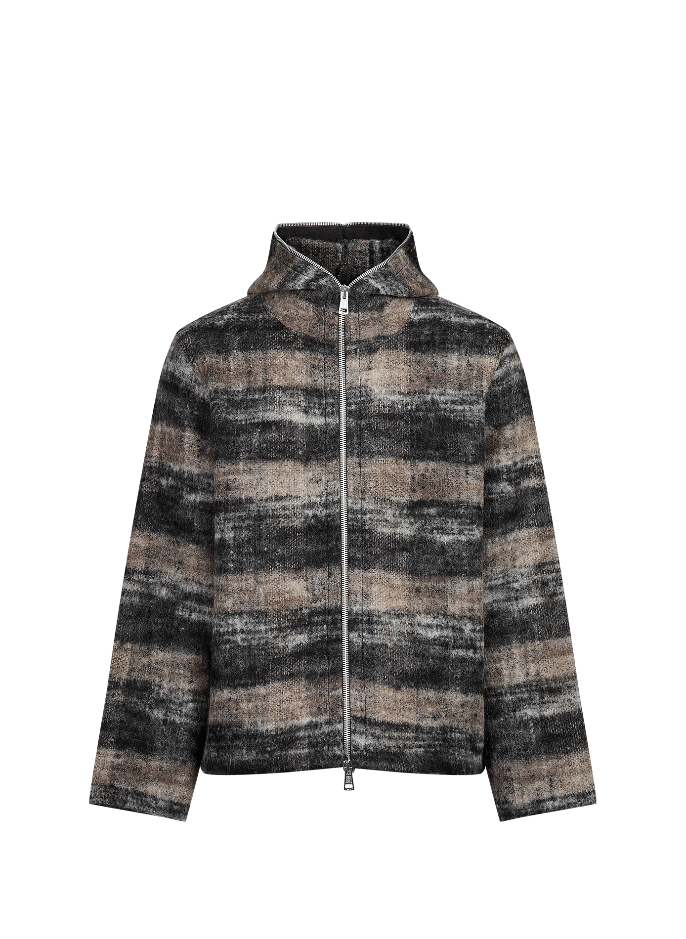 Weit geschnittener Hoodie mit Reißverschluss OUR LEGACY Mehrfarbig