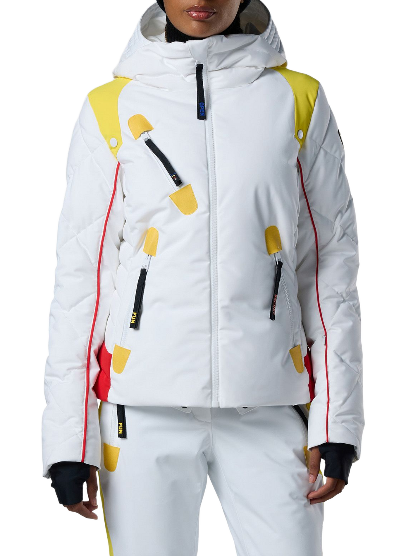 JCC Valdiz Ski-Jacke mit Kapuze ROSSIGNOL Weiss