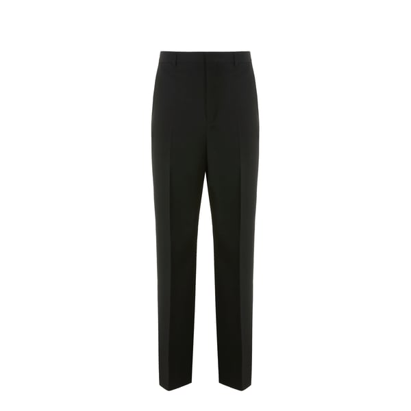 Pantalon large en laine vierge