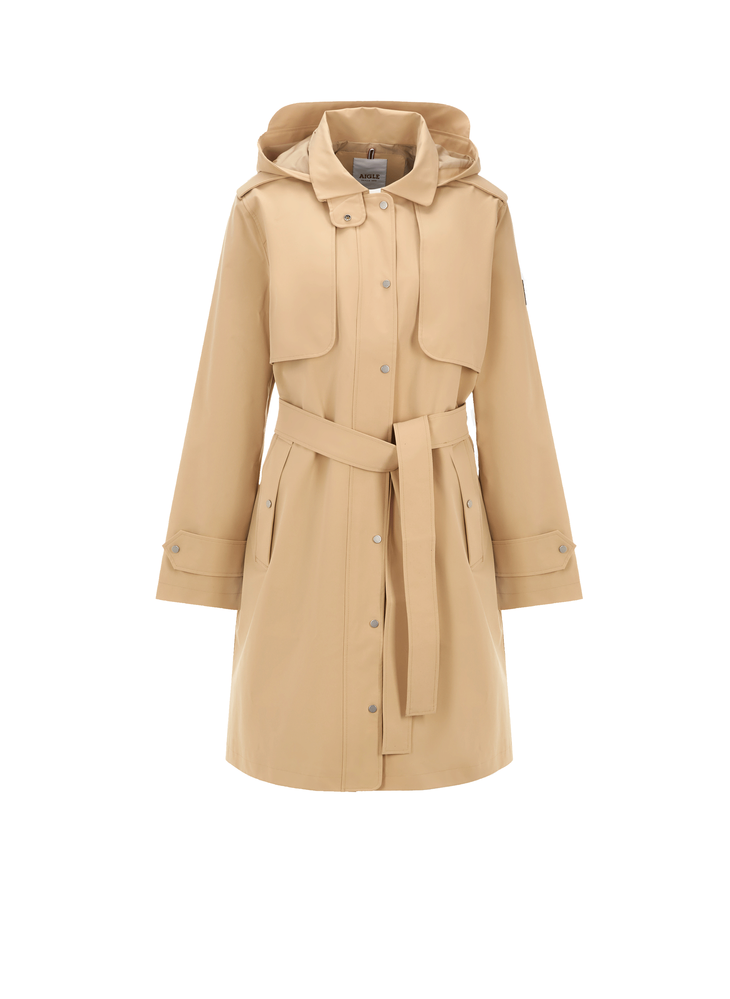 AIGLE Obestew trench coat Beige