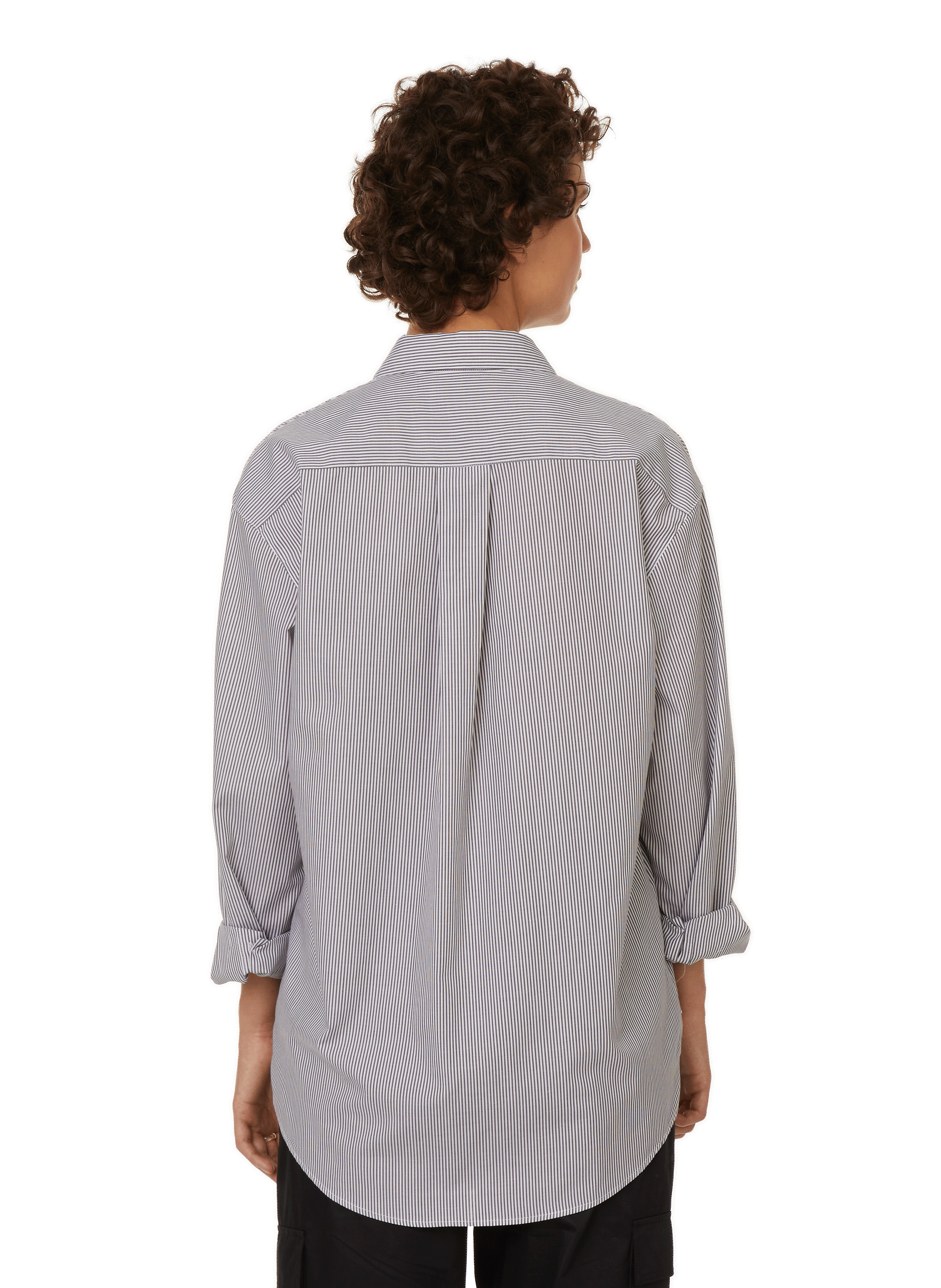 Striped cotton shirt Multicolour