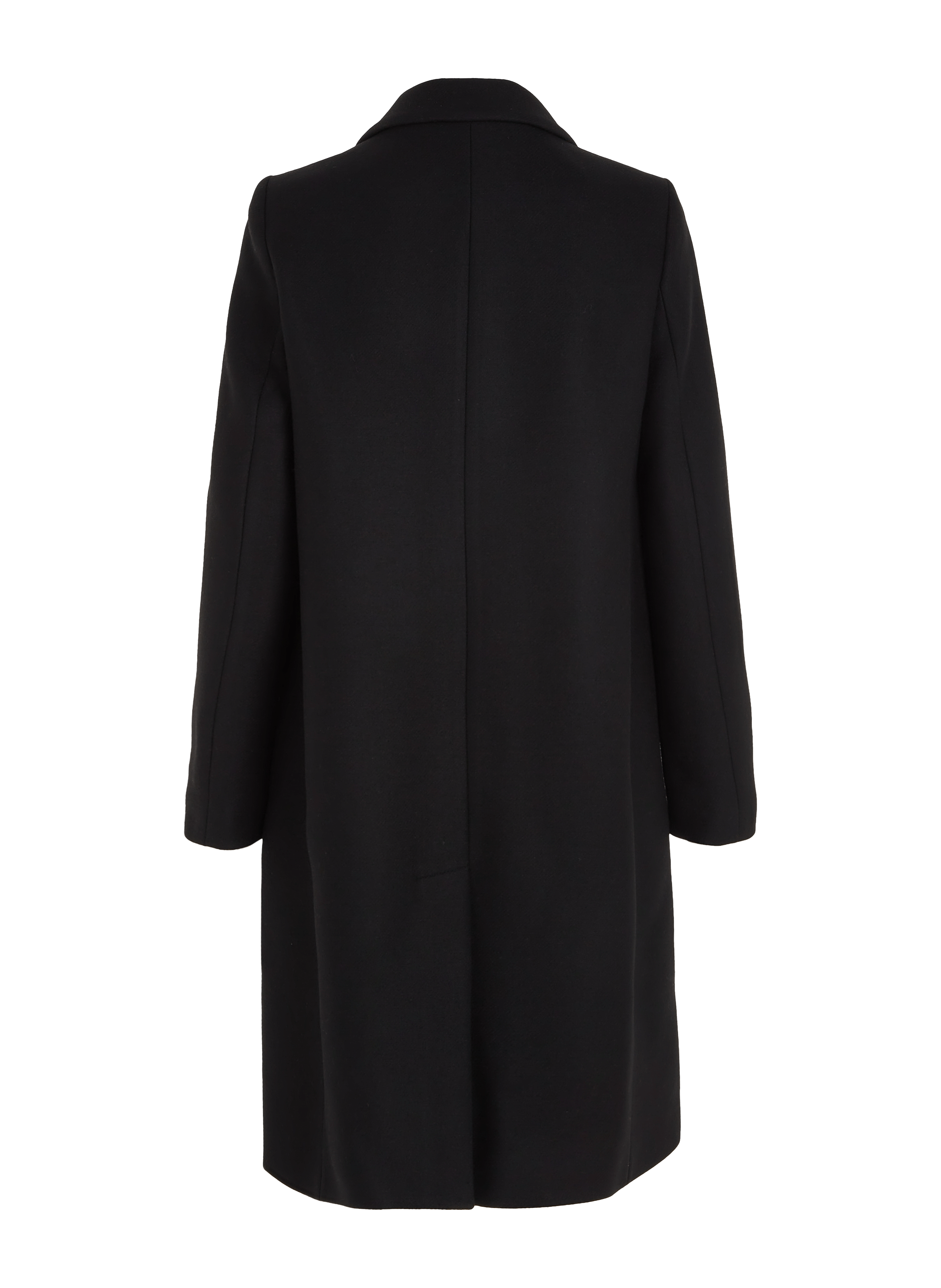 Manteau cintrée en laine mélangée