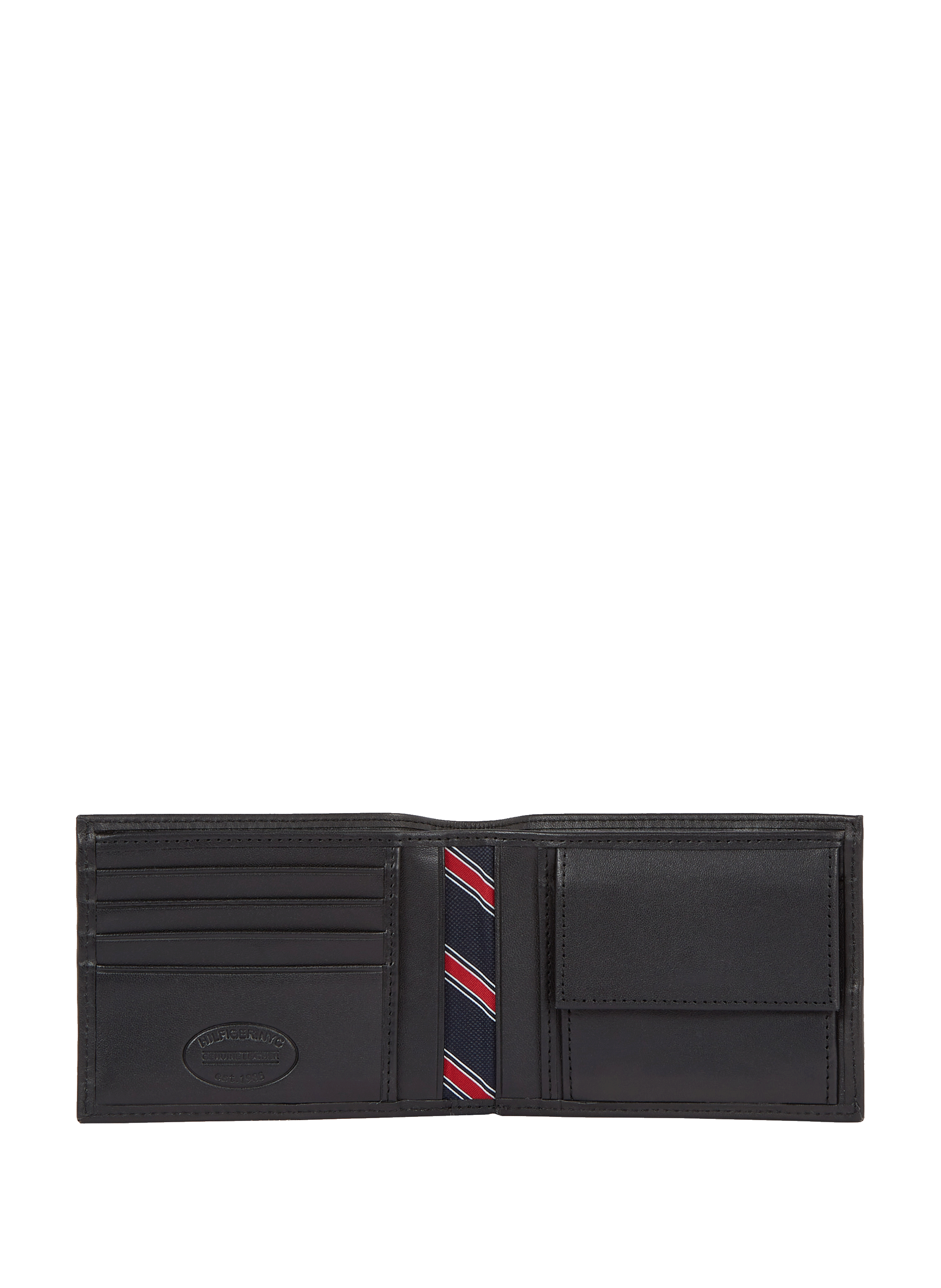 Leather wallet Black
