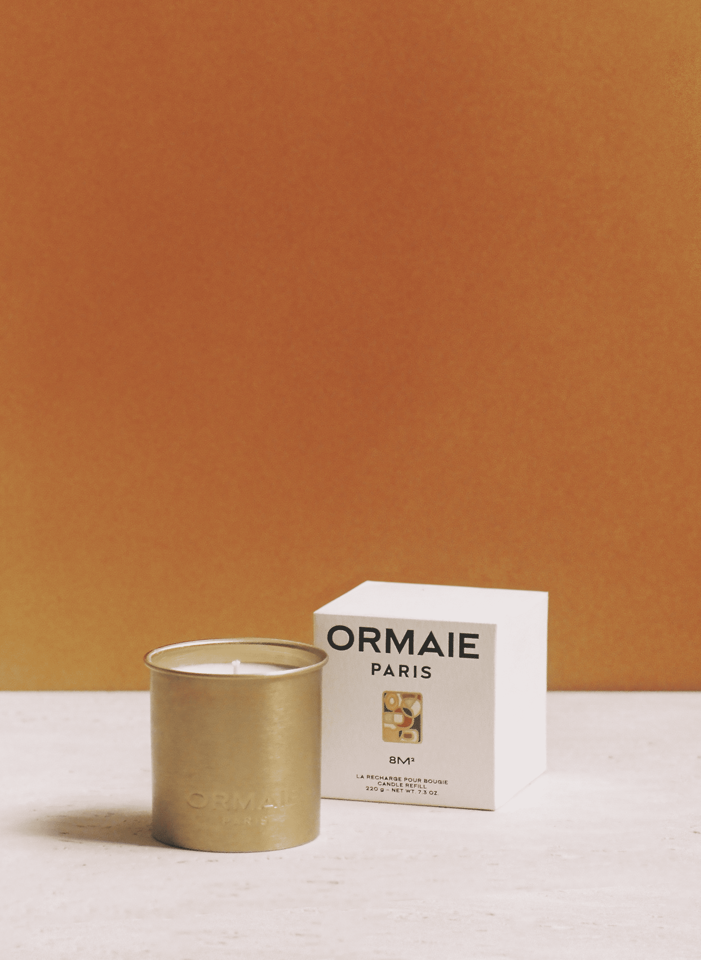 White Sail Candle Refill ORMAIE No color