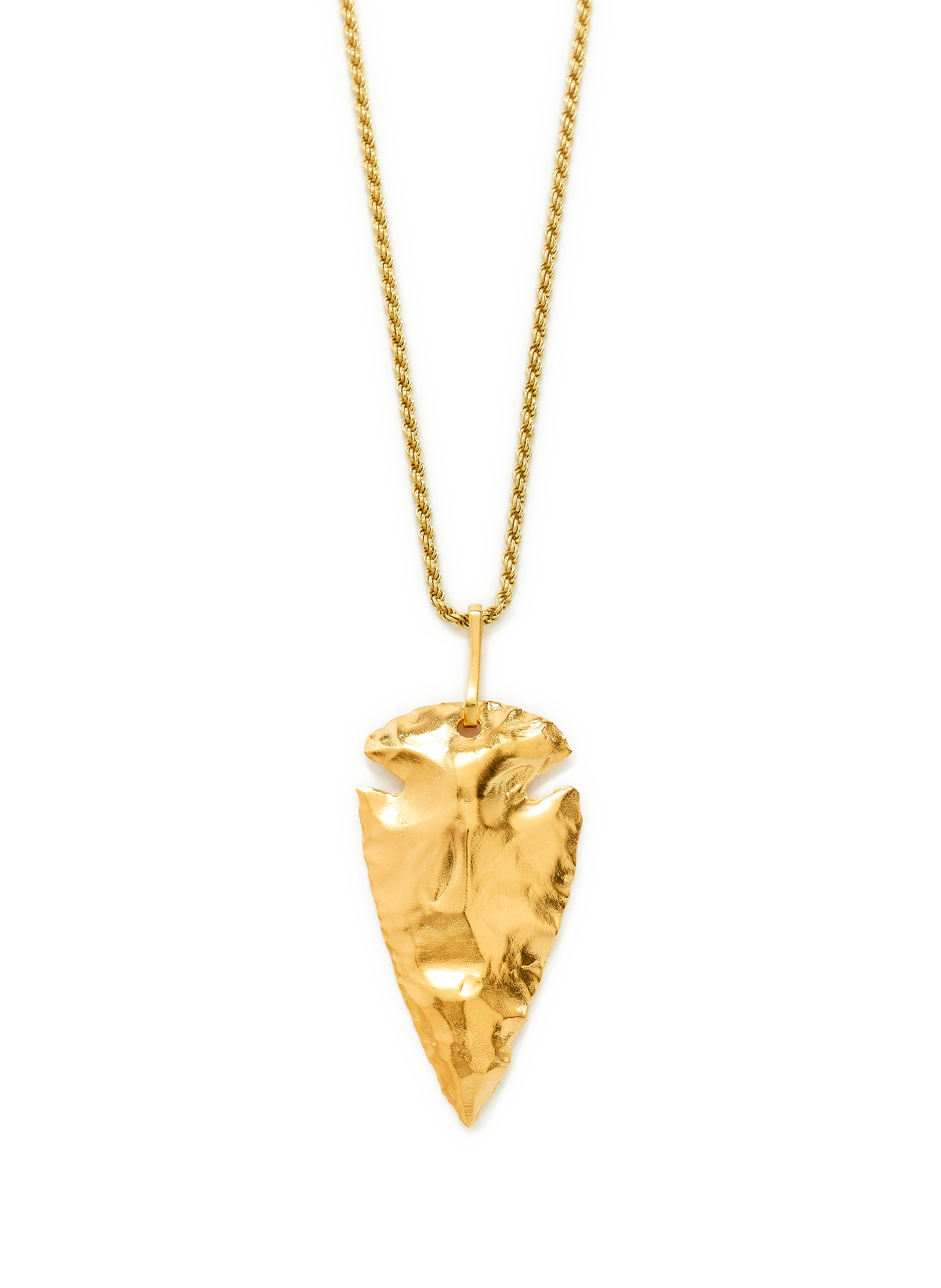 Collier Sepia Large Cord HERMINA ATHENS Doré