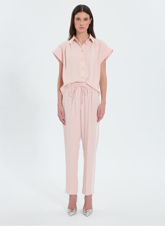 Pantalon nude droit - piel Beige by ZAPA ZAPA Pantalon nude droit - piel Beige