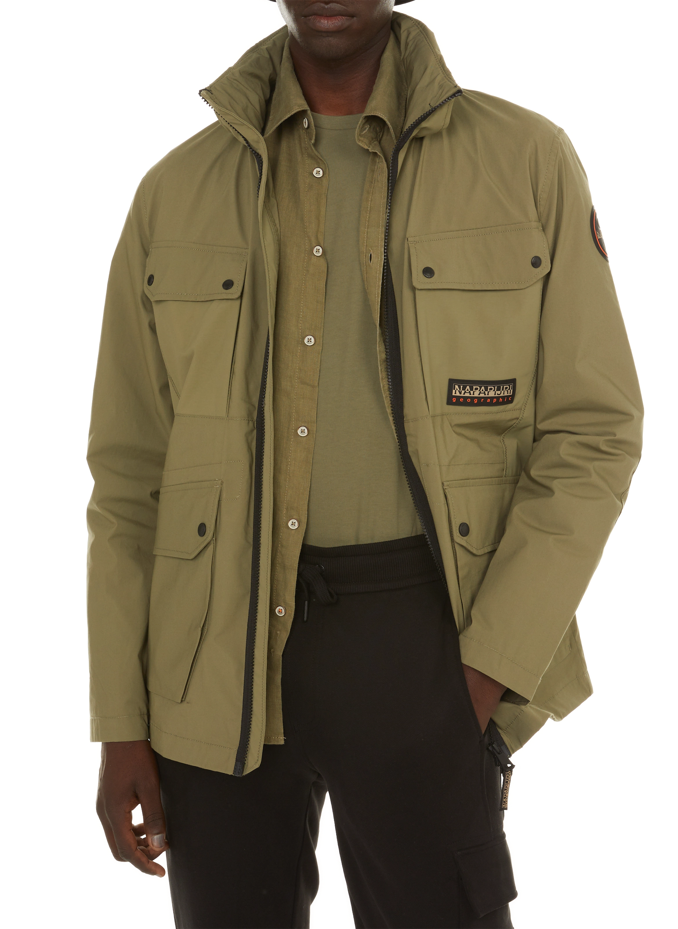 Embroidered Bob Logo OFF-WHITE Black