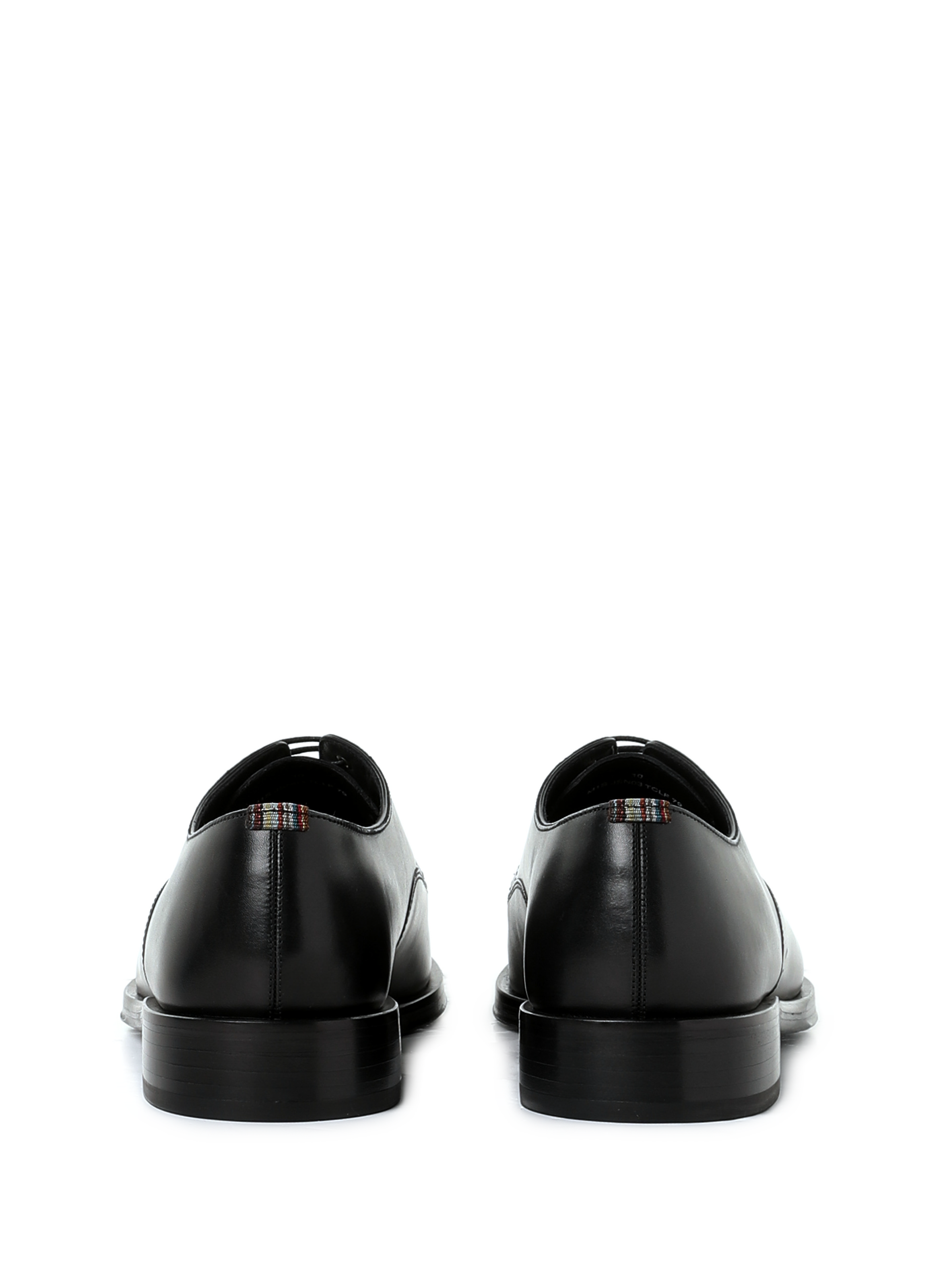 Jason leather derbies PAUL SMITH Black