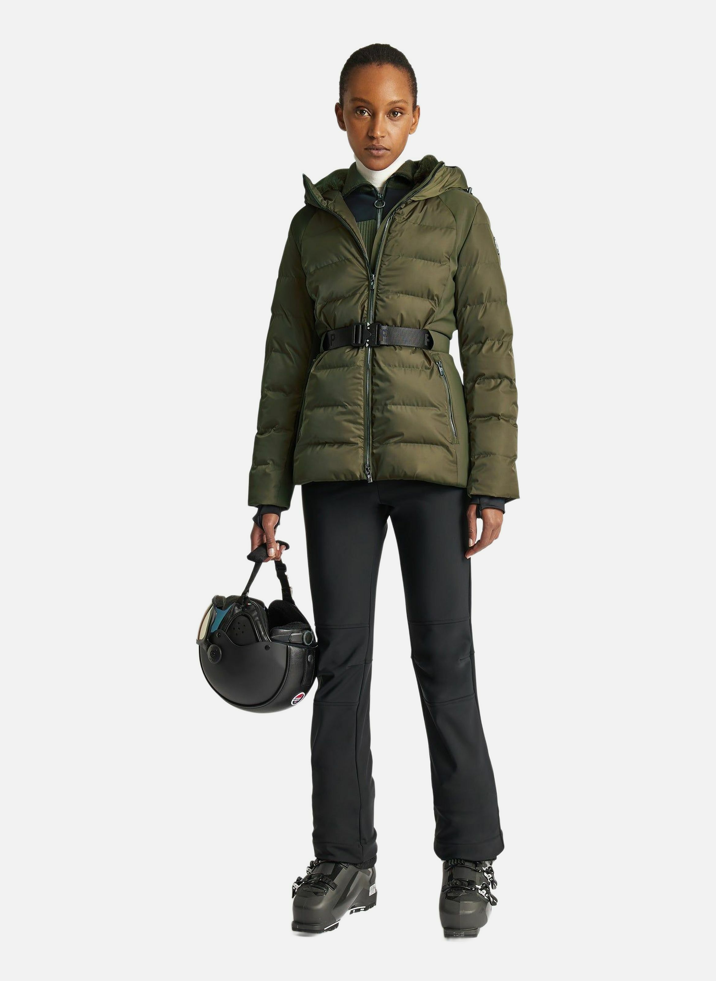 FUSALP Veste de ski maela col capuche coupe regular Vert