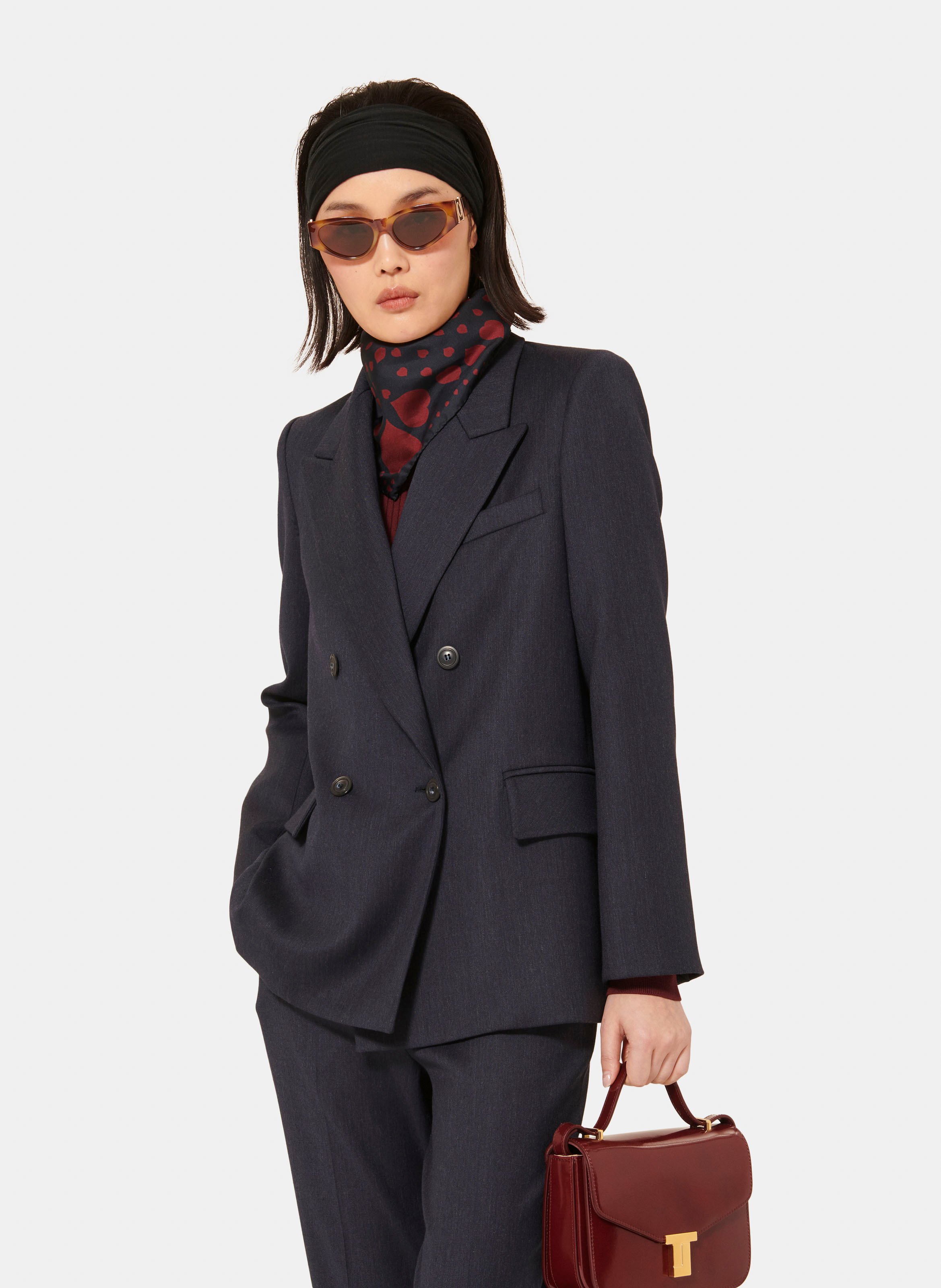 TARA JARMON Veste valson Bleu