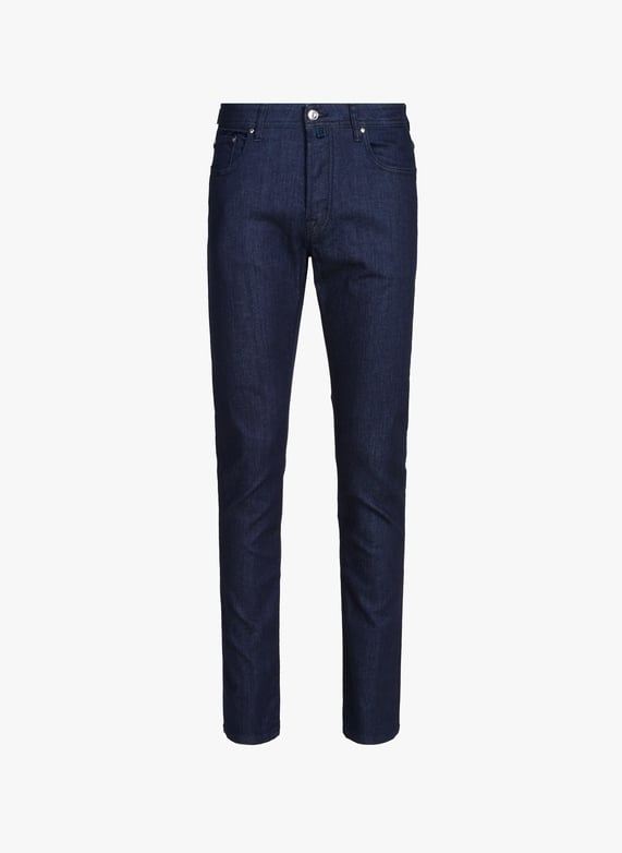 Jean coupe slim en coton mélangé | Bleu by JACOB COHEN Jean coupe slim en coton mélangé Bleu