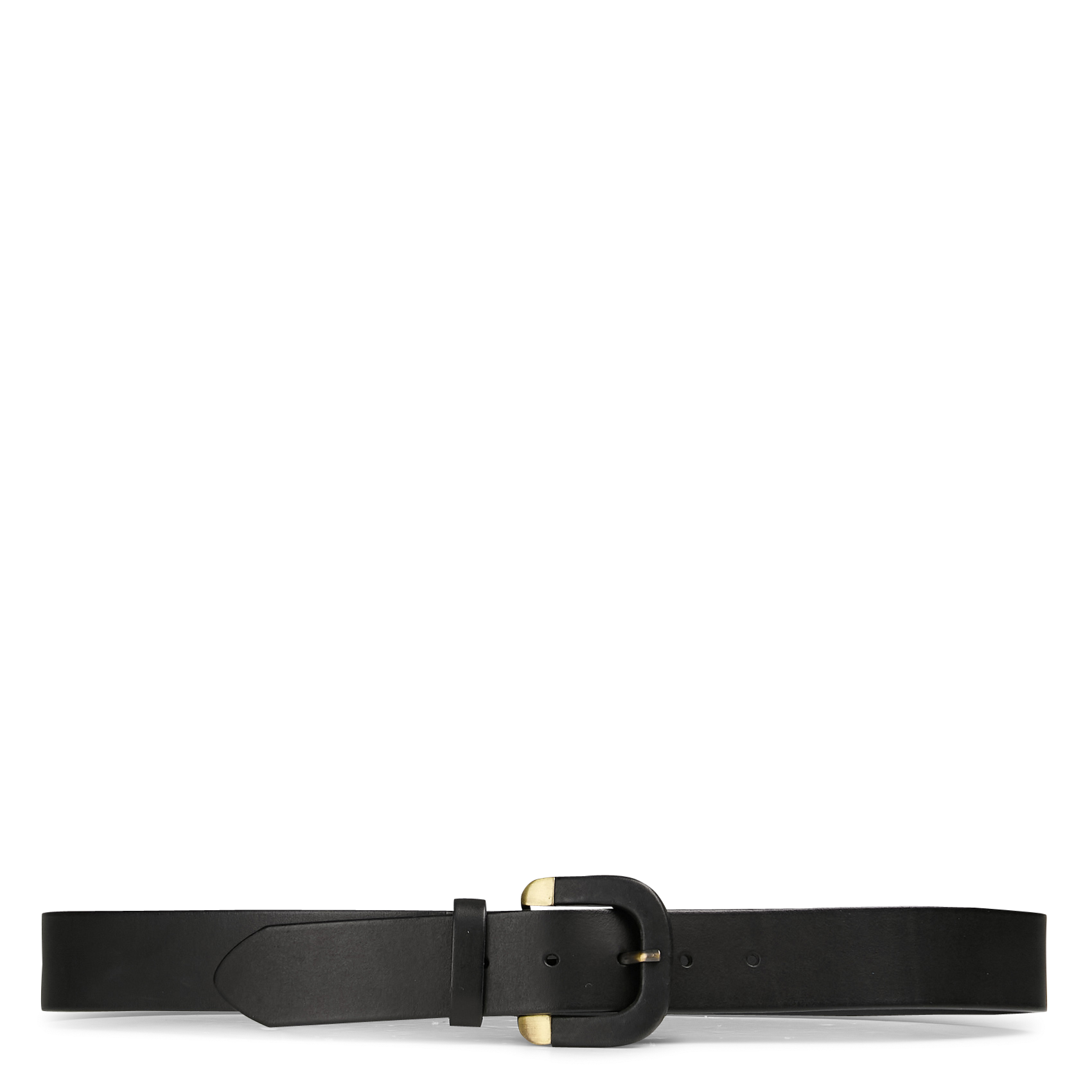 MAISON 123 Ceinture en cuir nicolas Noir