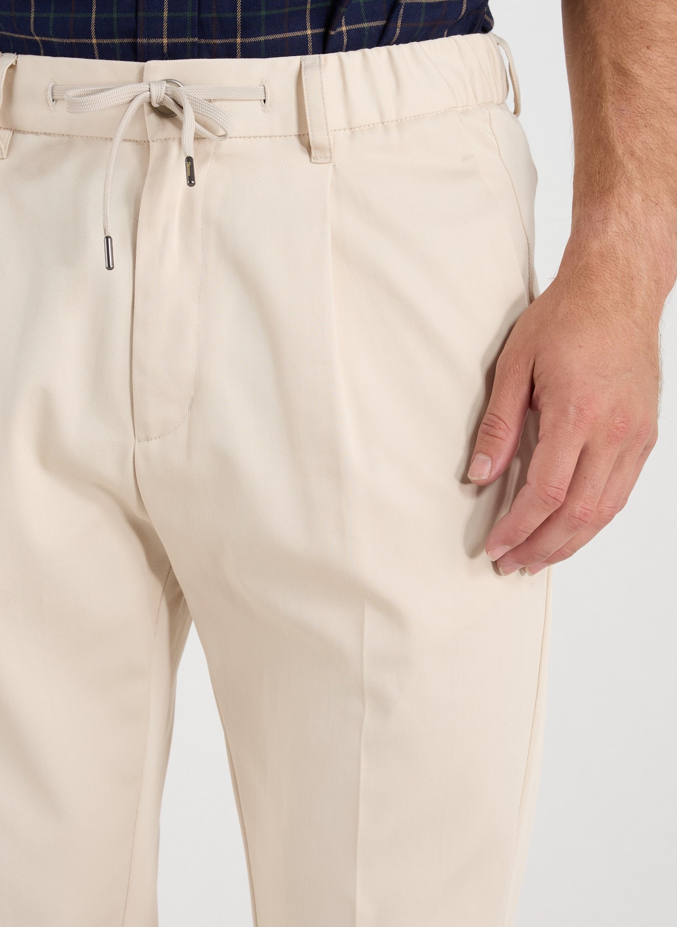 Cotton Cargo Pants HERNO White