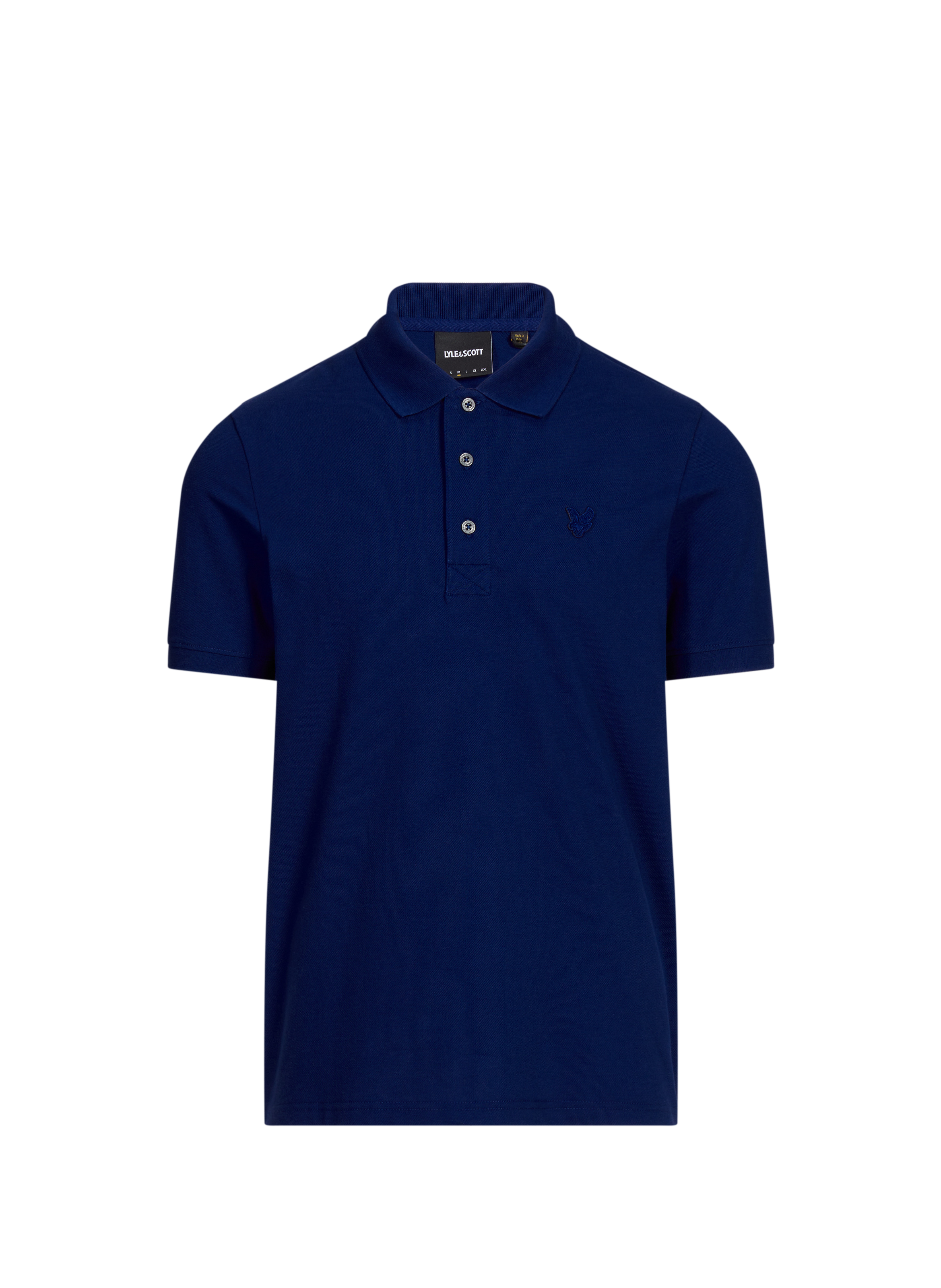 Polo en coton mélangé LYLE & SCOTT Bleu