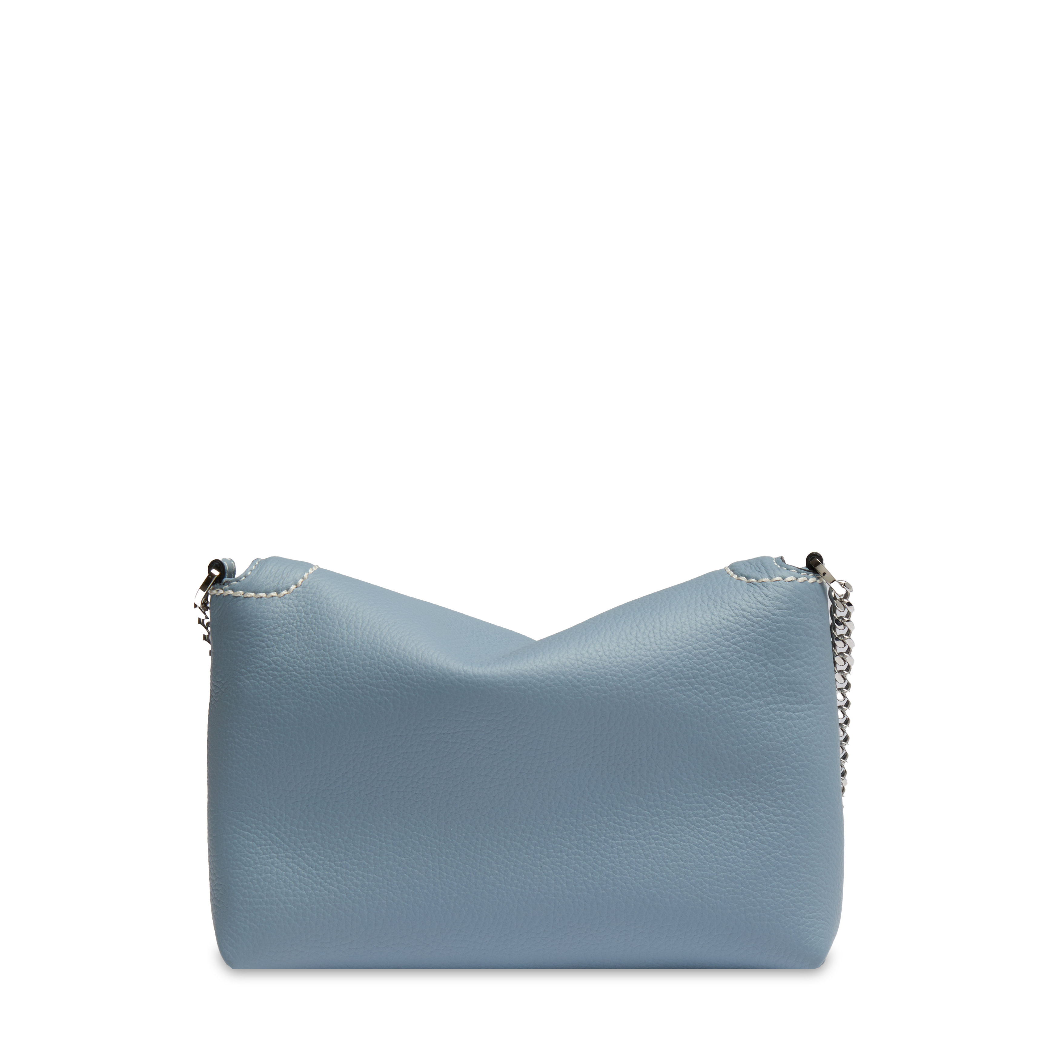 Mini sac rabat ninon soft de lancel en cuir LANCEL Bleu