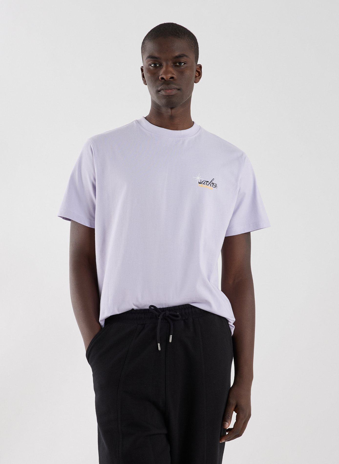 T-shirt en coton JACKER. Violet