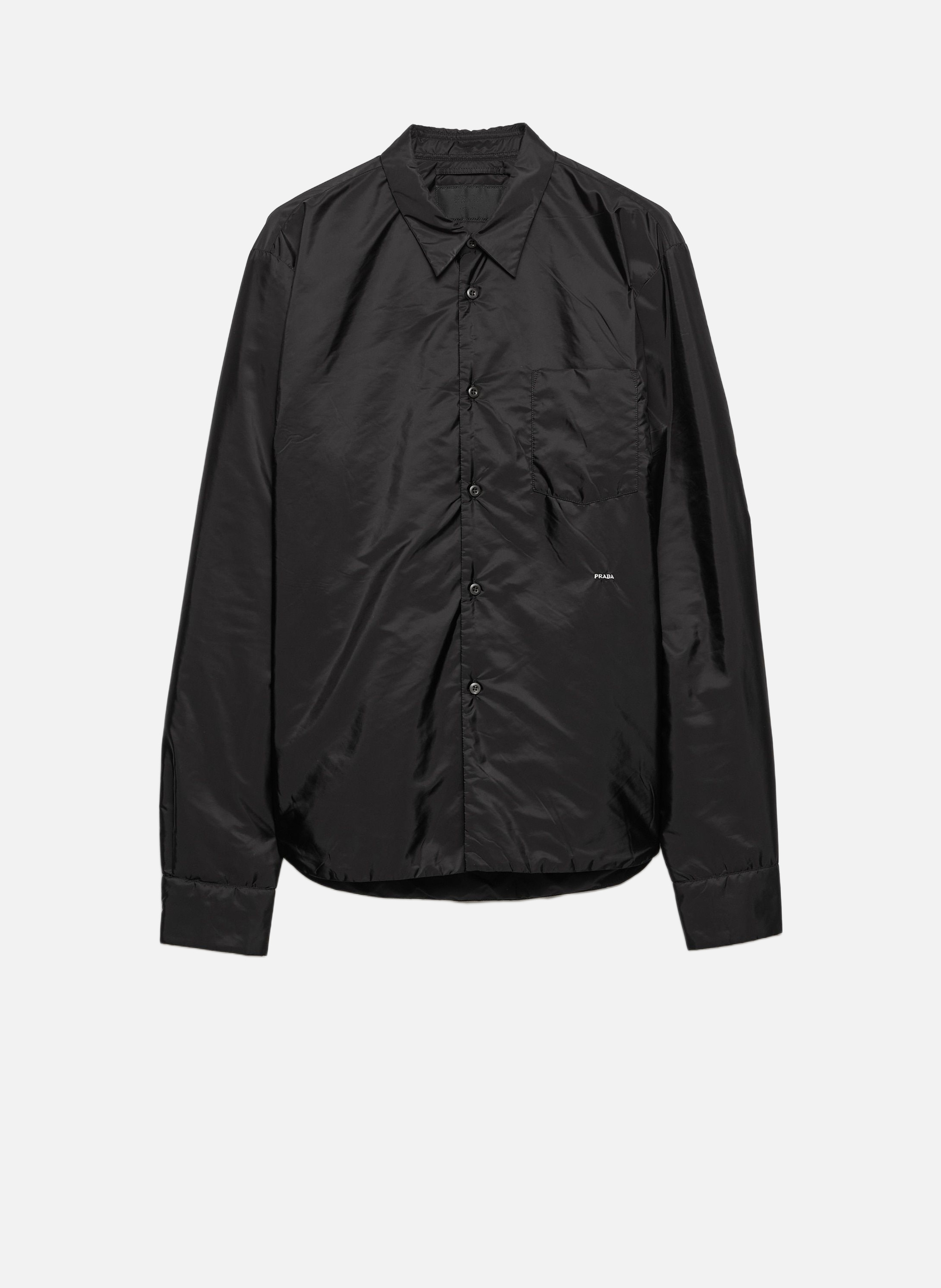 Chemise en re-nylon PRADA Noir