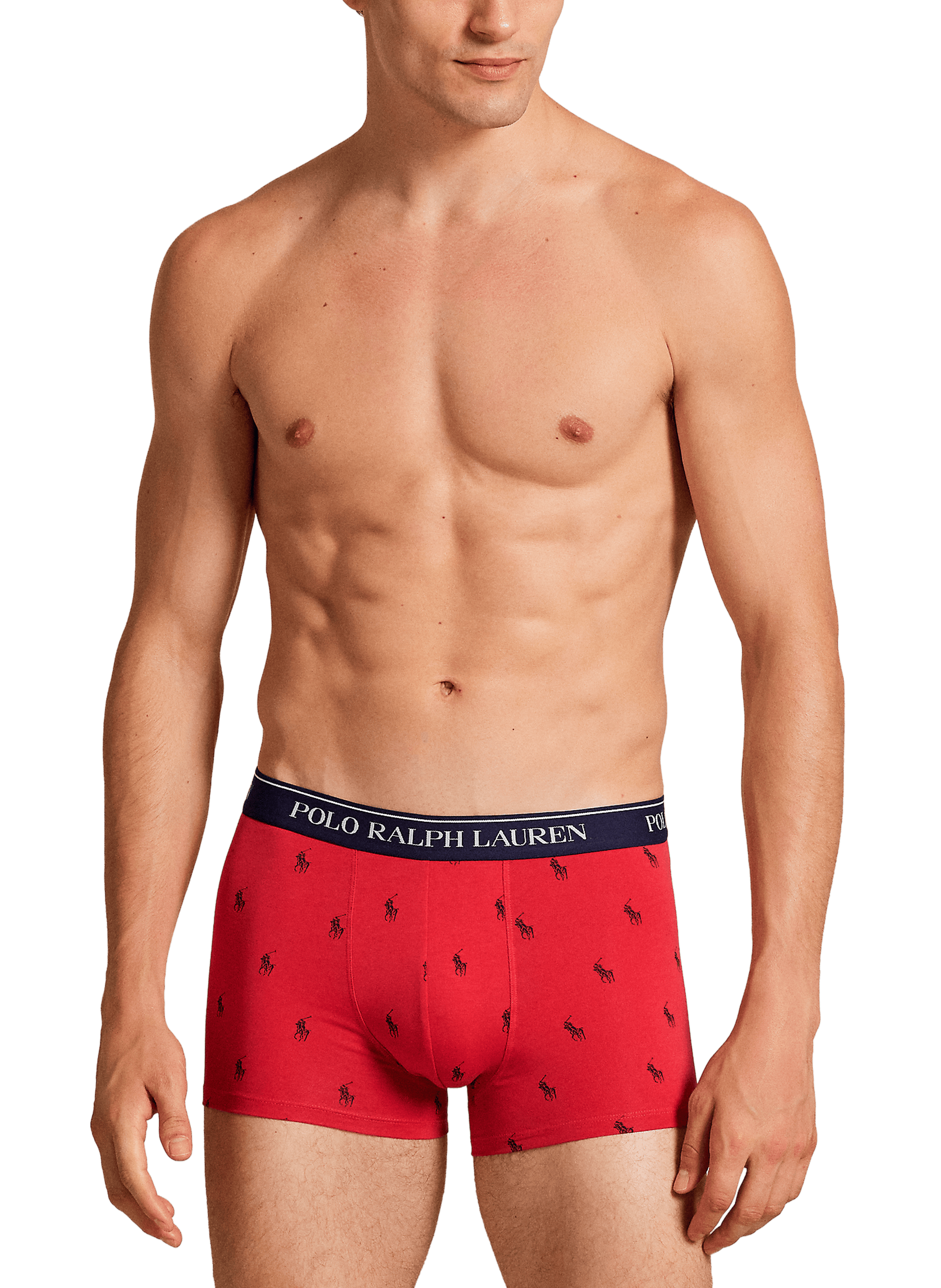  Pack of three cotton boxers POLO RALPH LAUREN Multicolour