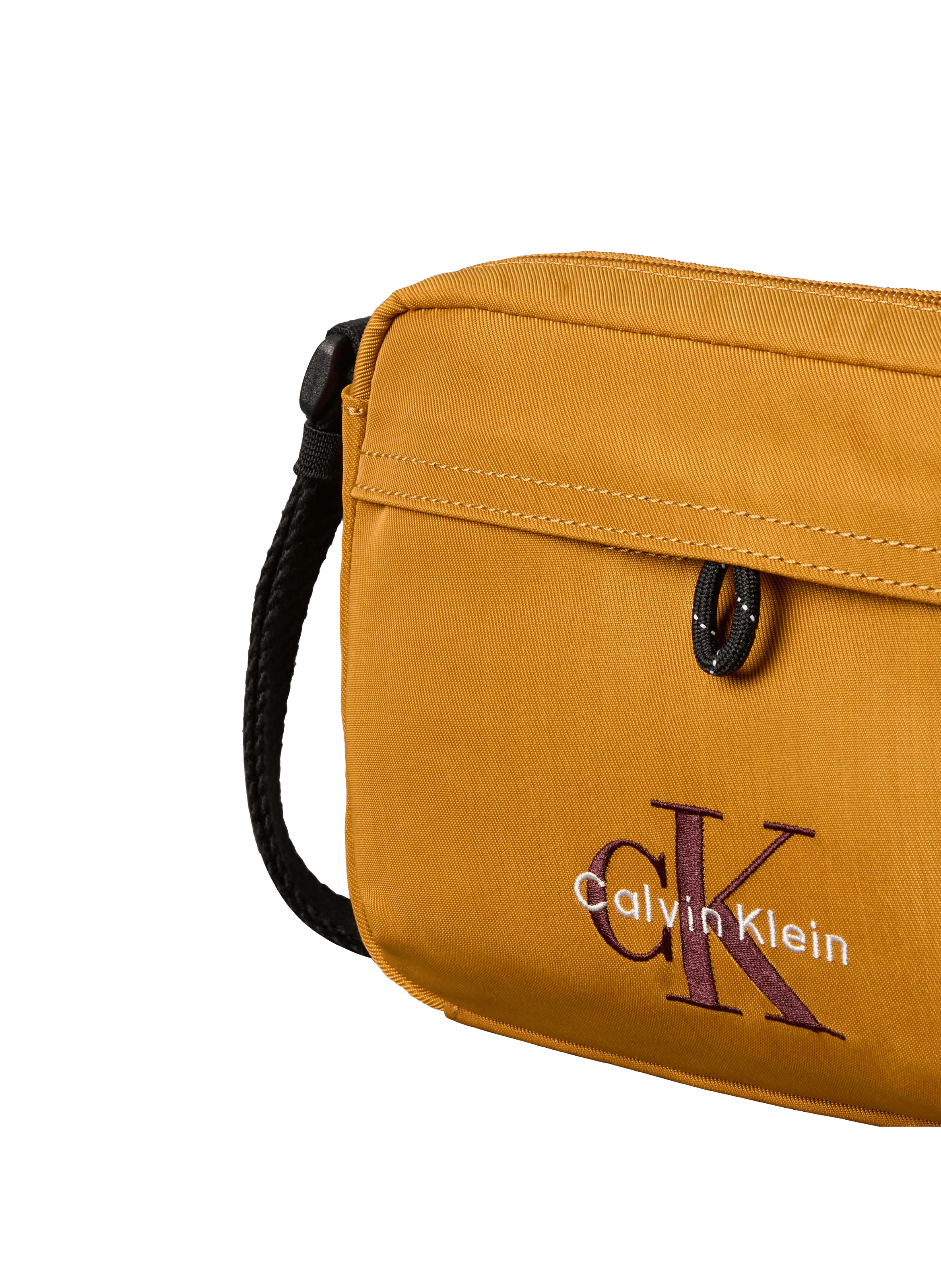 Sacoche bandoulière avec logo CALVIN KLEIN Jaune