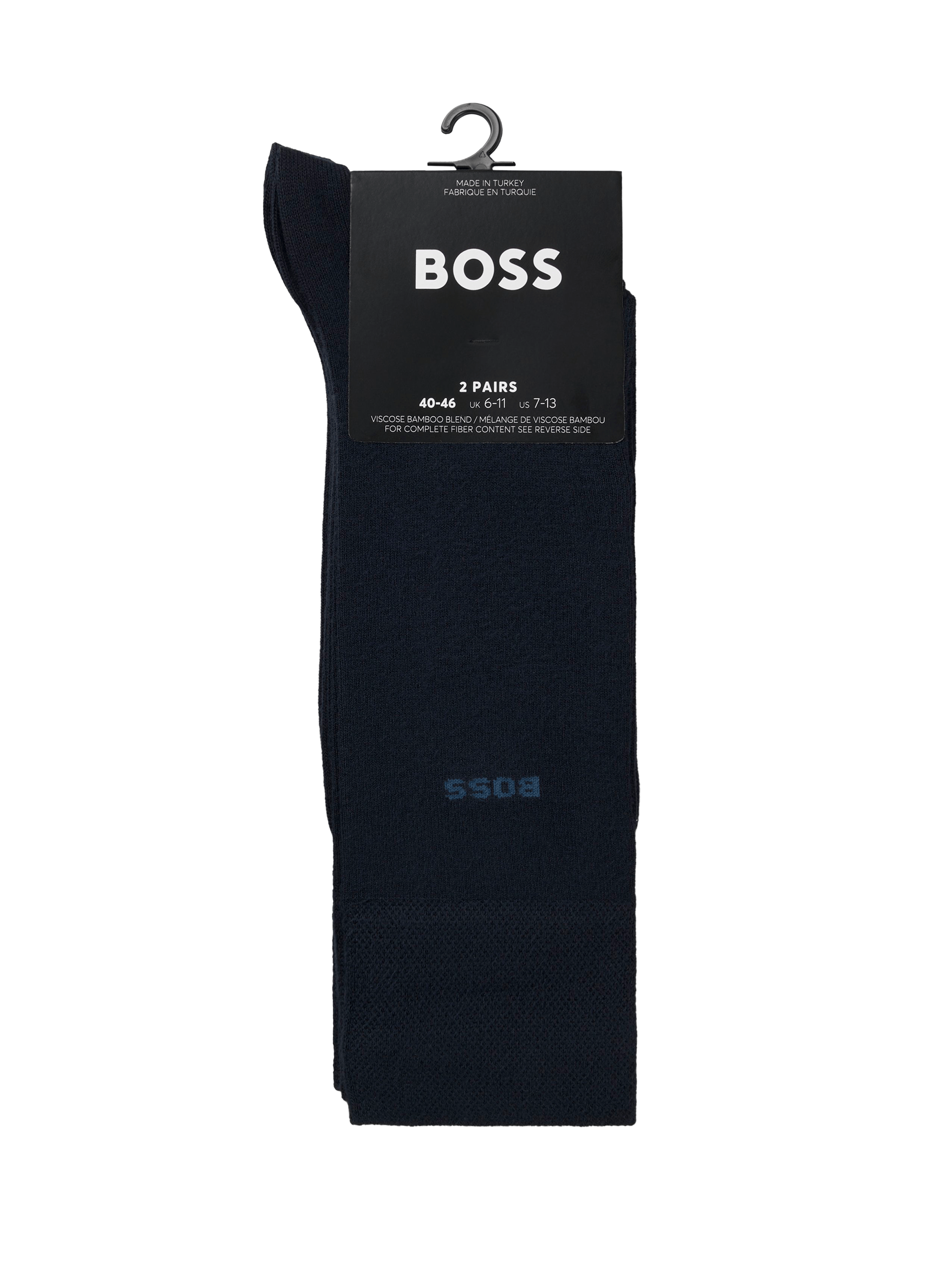 Set of 2 pairs of mid-high socks BOSS Blue