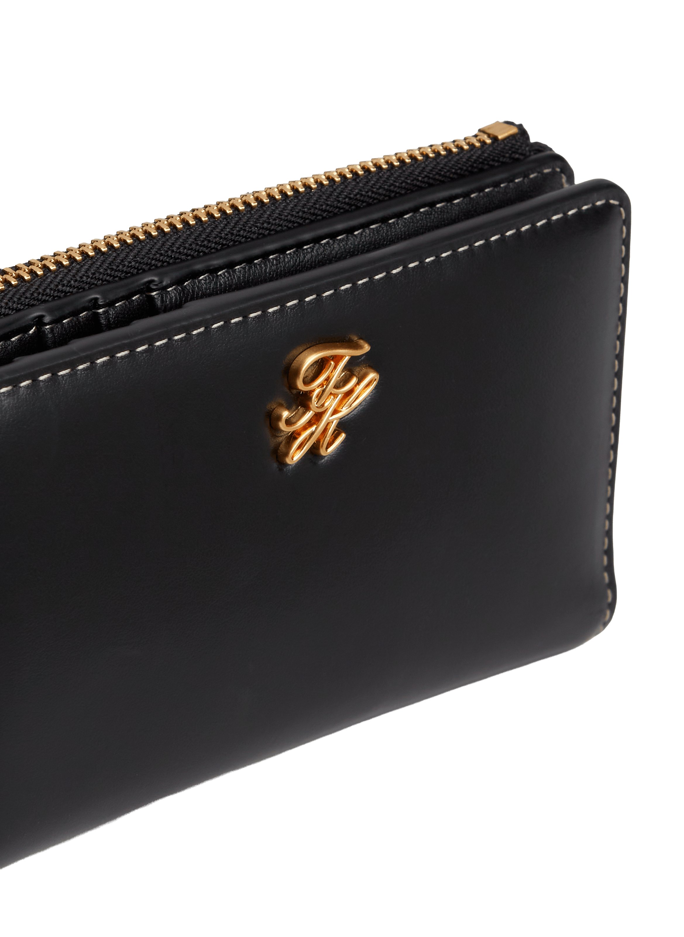  Leather wallet TOMMY HILFIGER Black