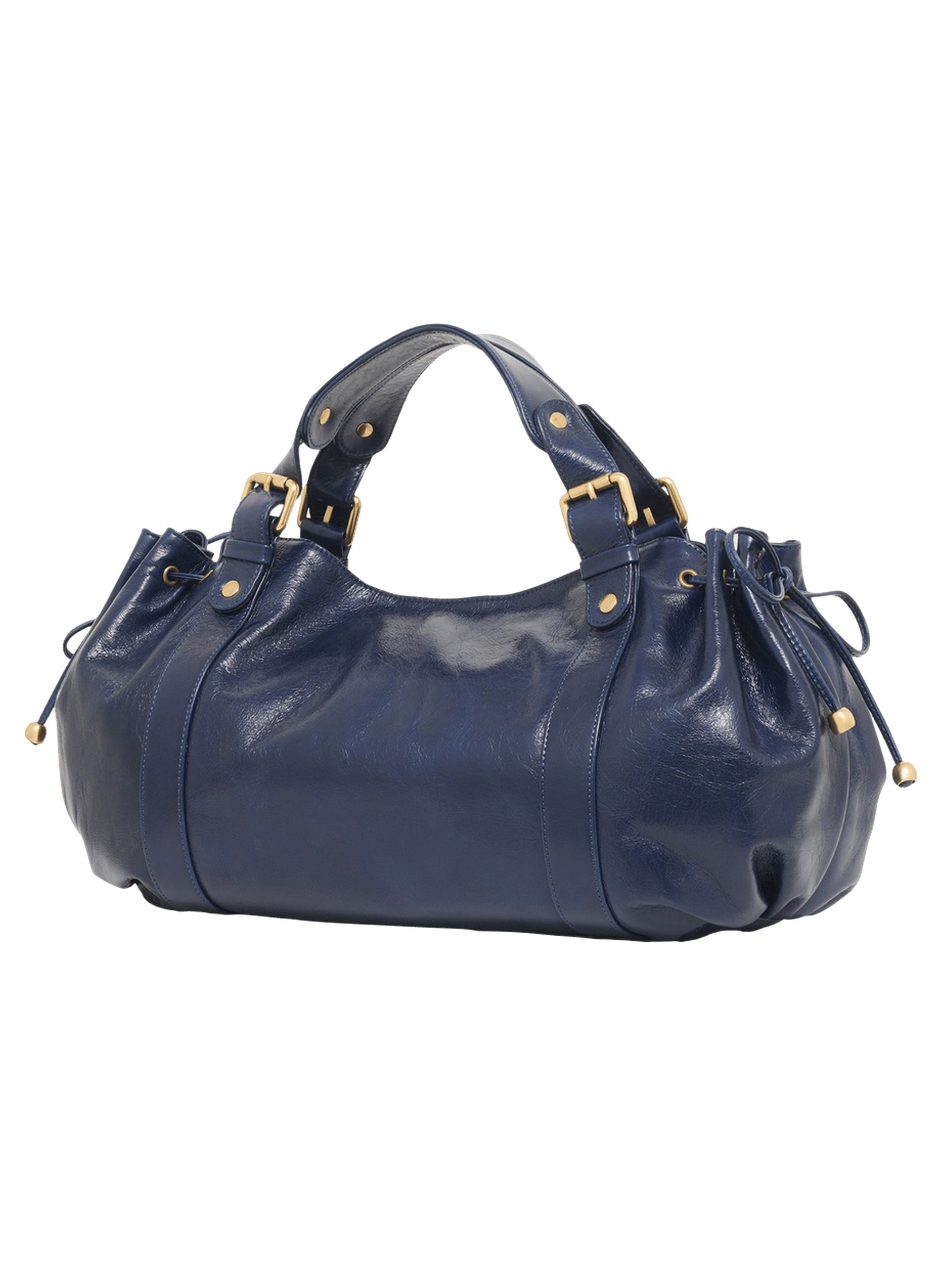 Sac à main en cuir effet froissé - 24h GERARD DAREL Bleu