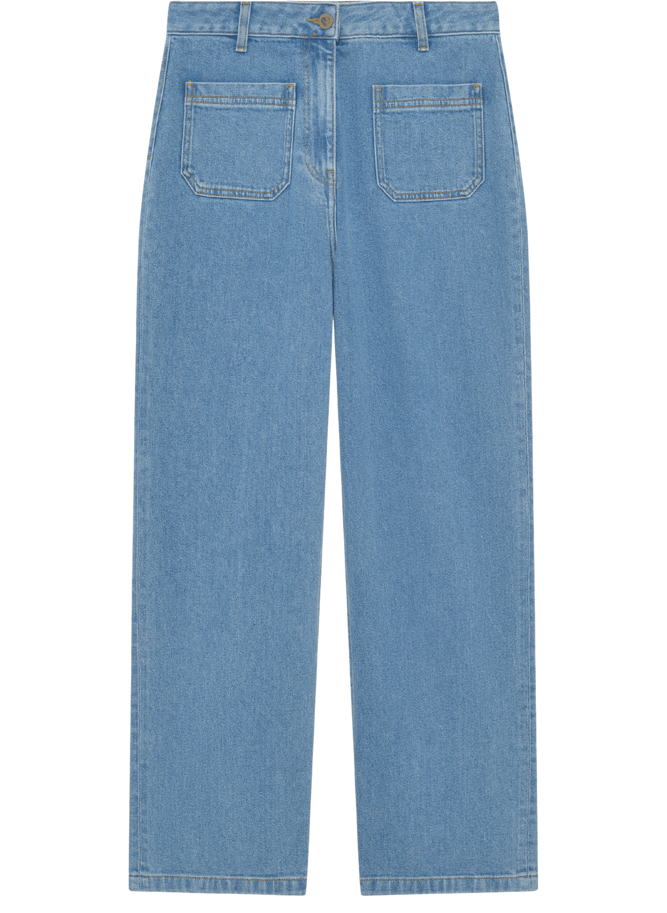 Jean droit à poches - bayael PABLO Bleu